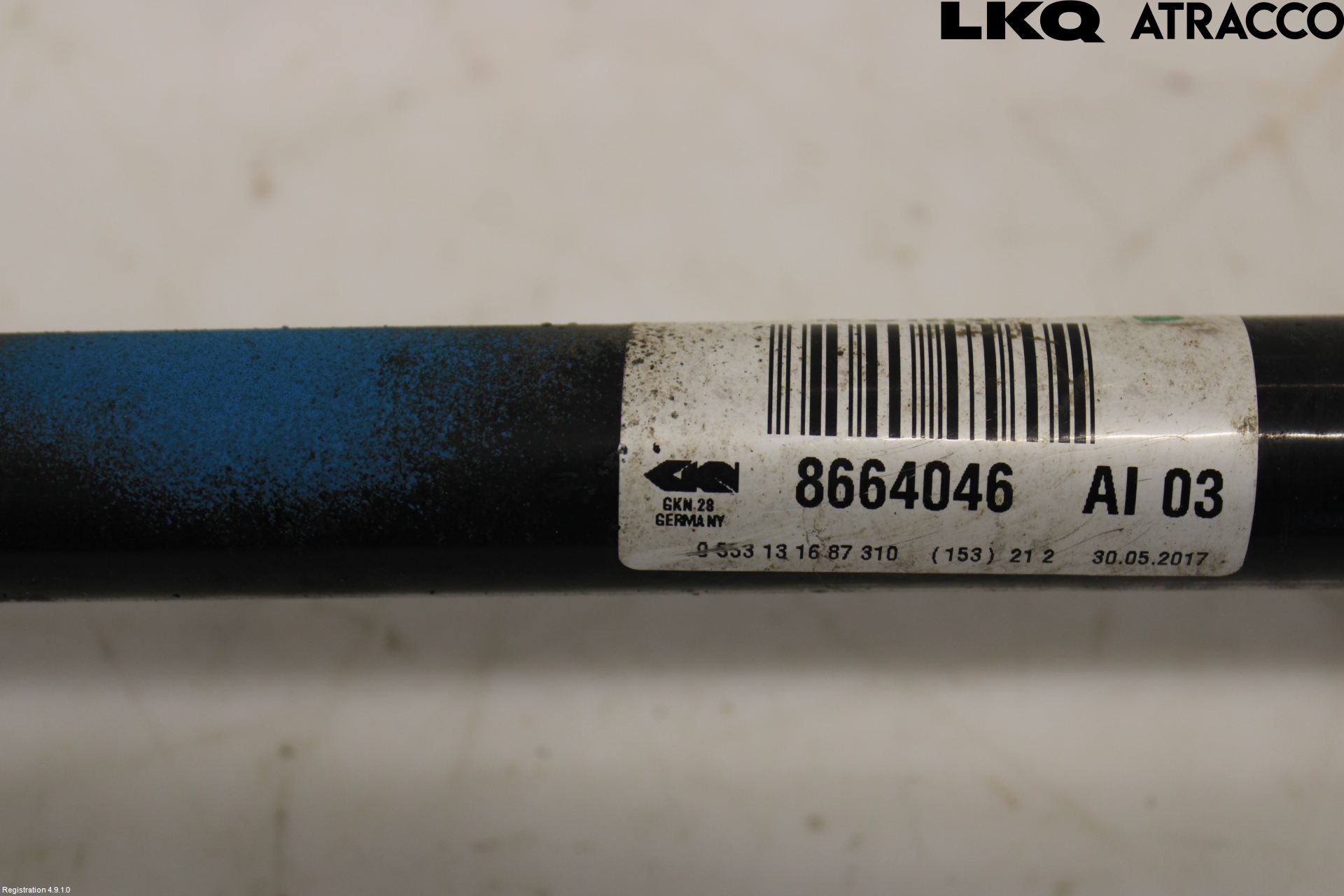 BMW 5 G30/G31/F90 17-23 Drivaxel Bak Höger