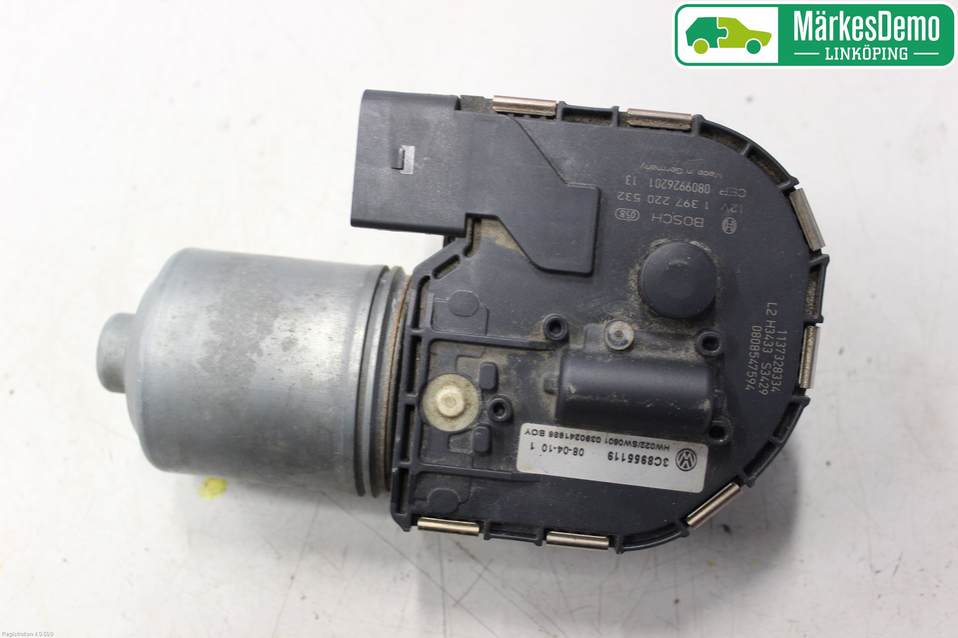 Volkswagen VW PASSAT CC 08-16 Torkarmotor Vindruta