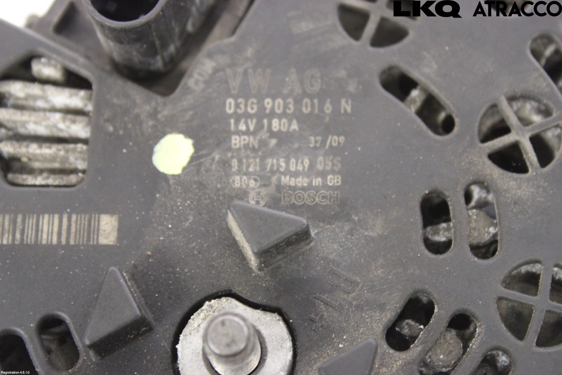 Audi A6/S6     05-11 Generator