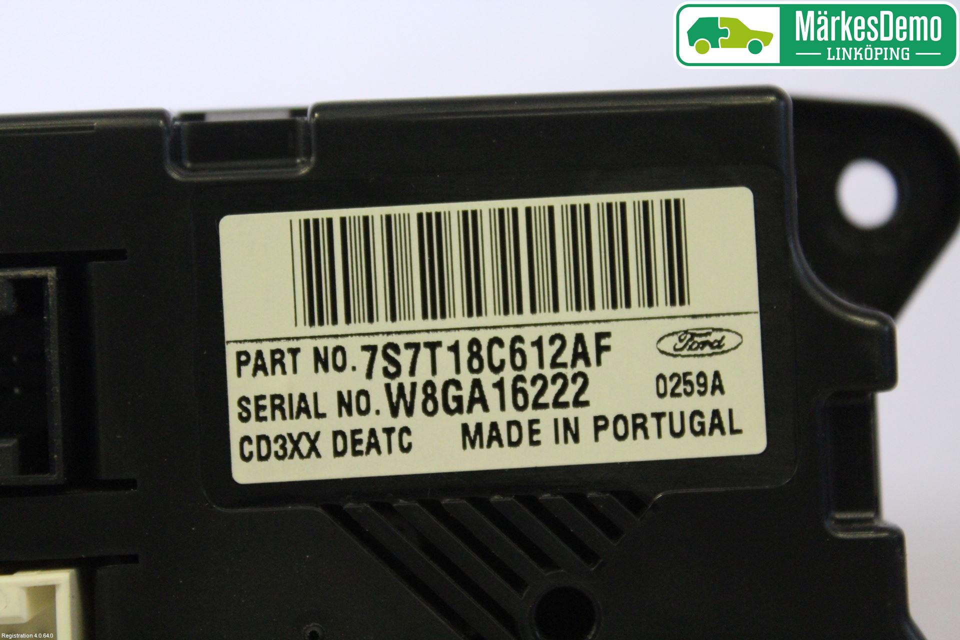 Ford MONDEO 07-15 Ac Styrenhet Ac Manöveren