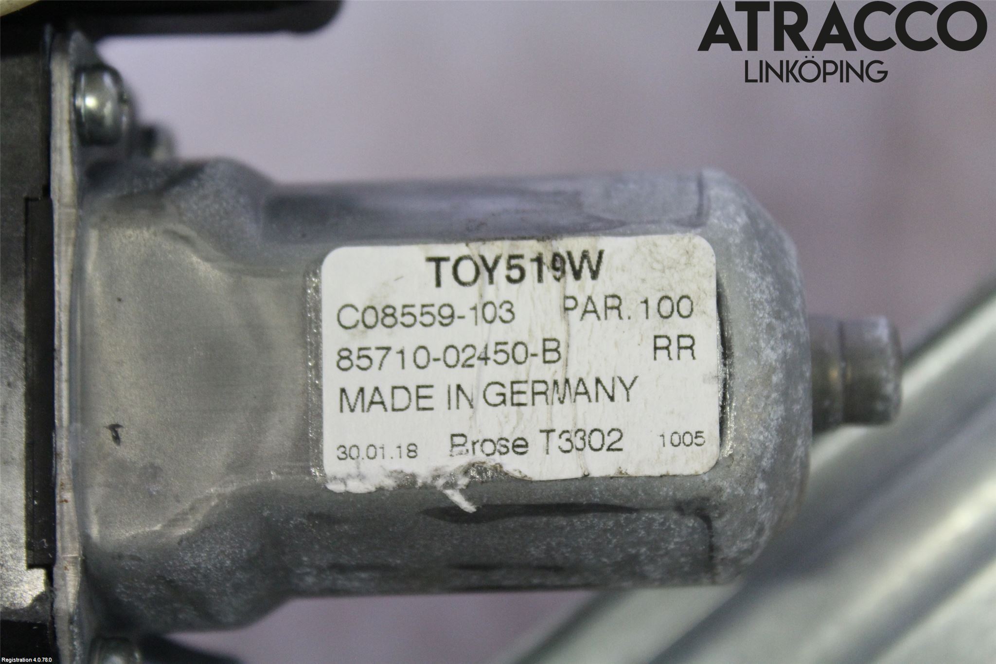 Toyota AURIS 13-19 Fönsterhiss El Kompl