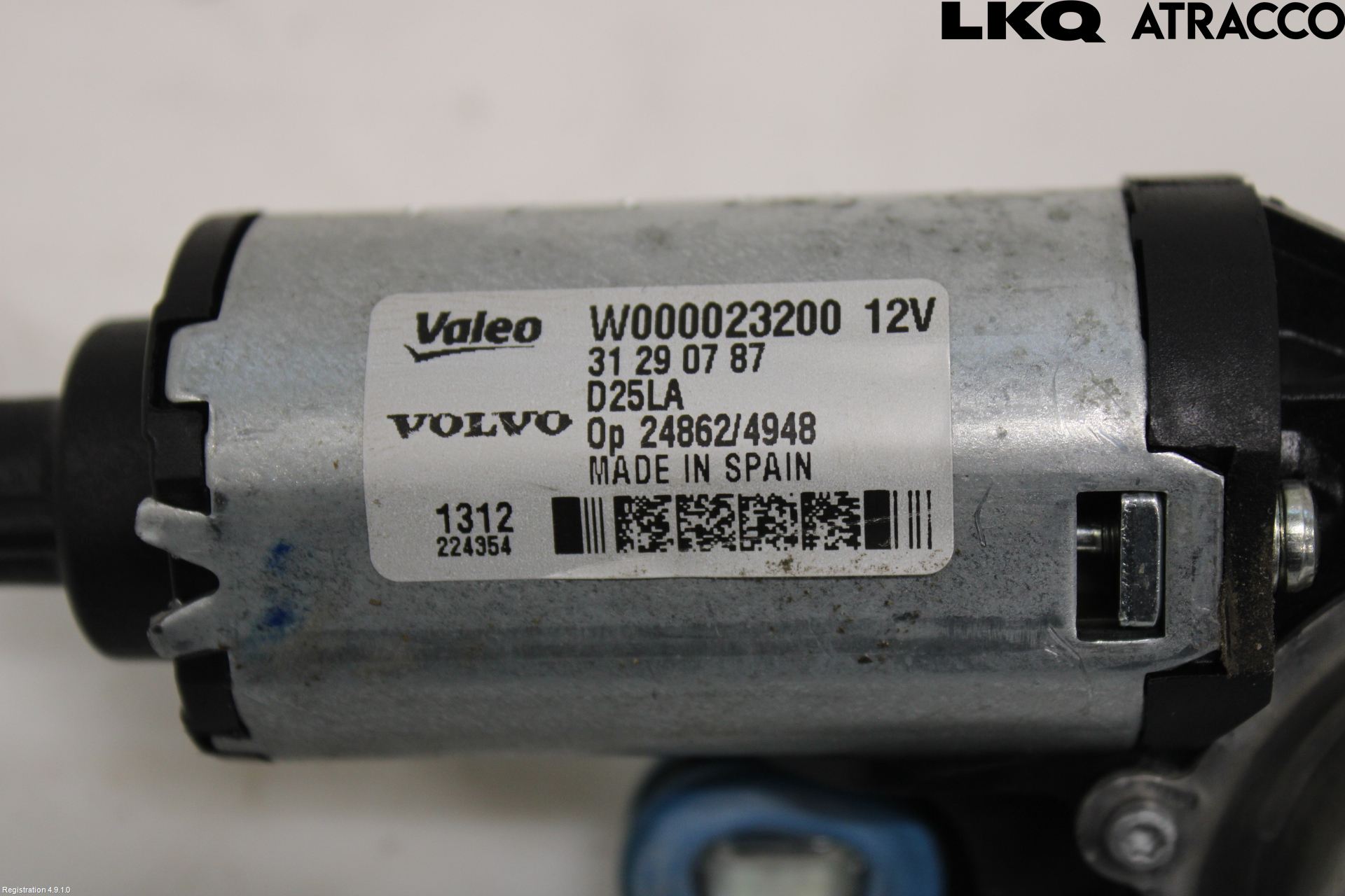 Volvo V70 08-13 Torkarmotor Baklucka