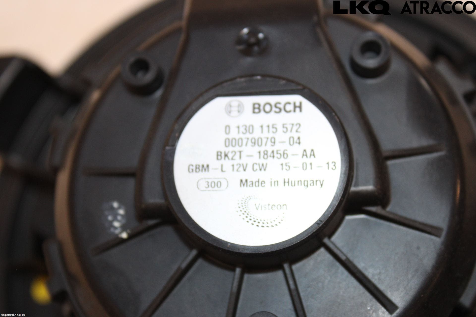 Ford TRANSIT/TOURNEO CUSTOM 13-24 Värmefläkt