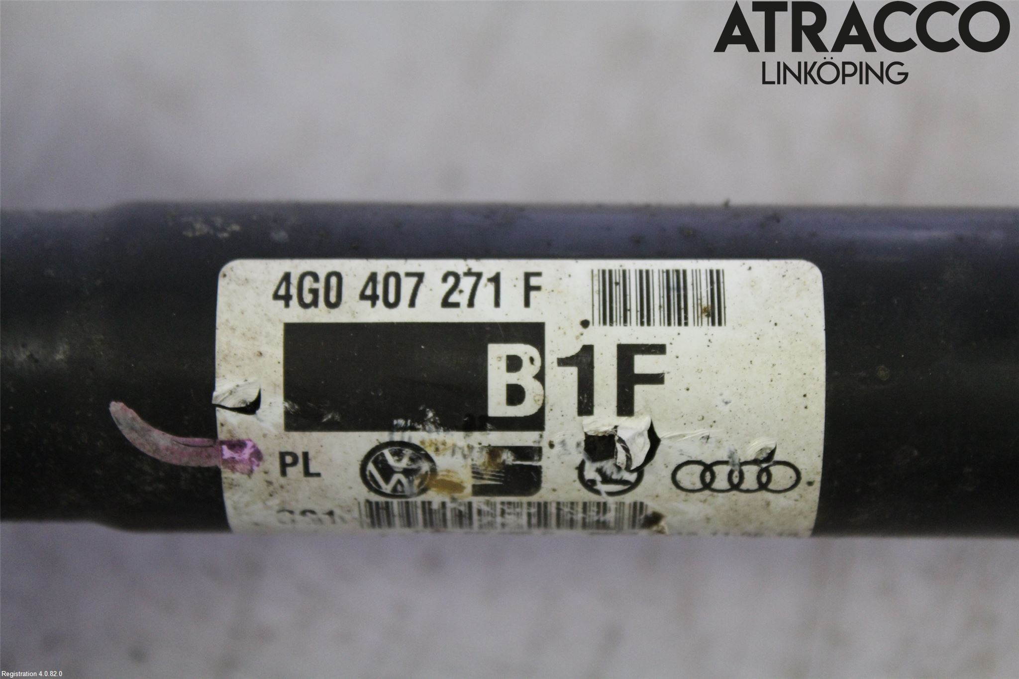 Audi A6 ALLROAD 12-18 Drivaxel Fram Vänster