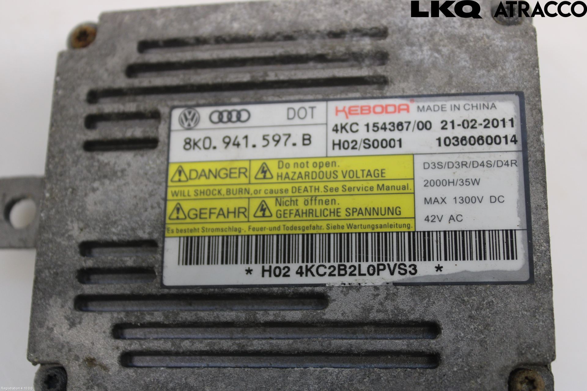 Volkswagen VW PASSAT 11-14 Styrenhet Strålkastare