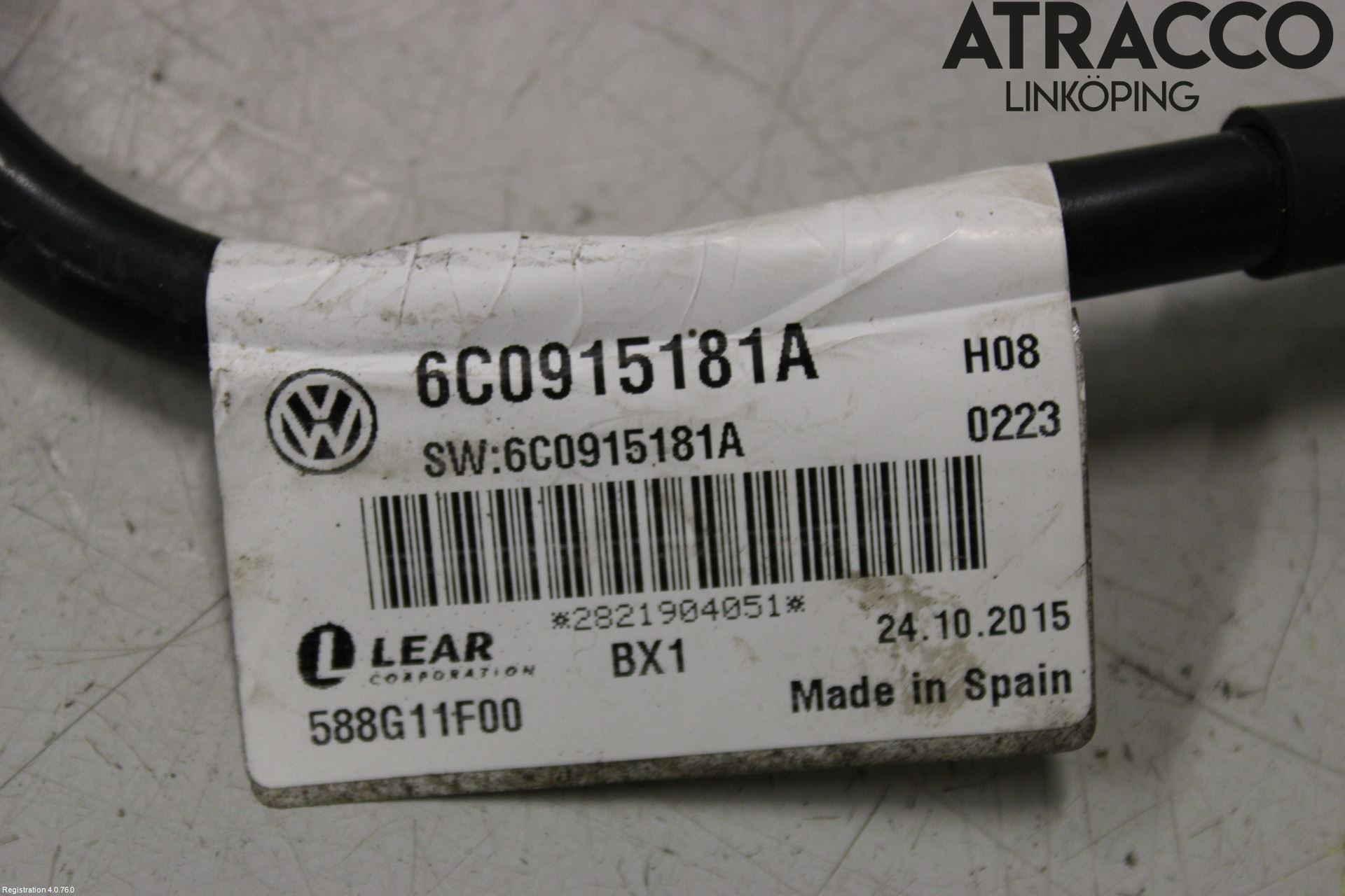 Seat IBIZA IV 08-16 Batterikabel