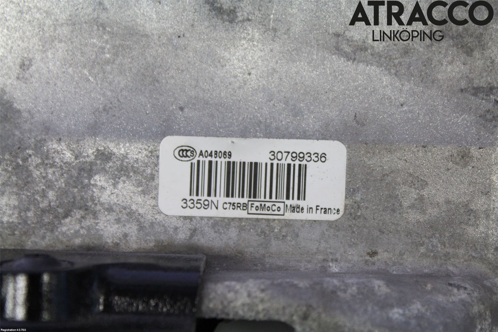 Volvo V50 08-12 Låskista-Dörrlås