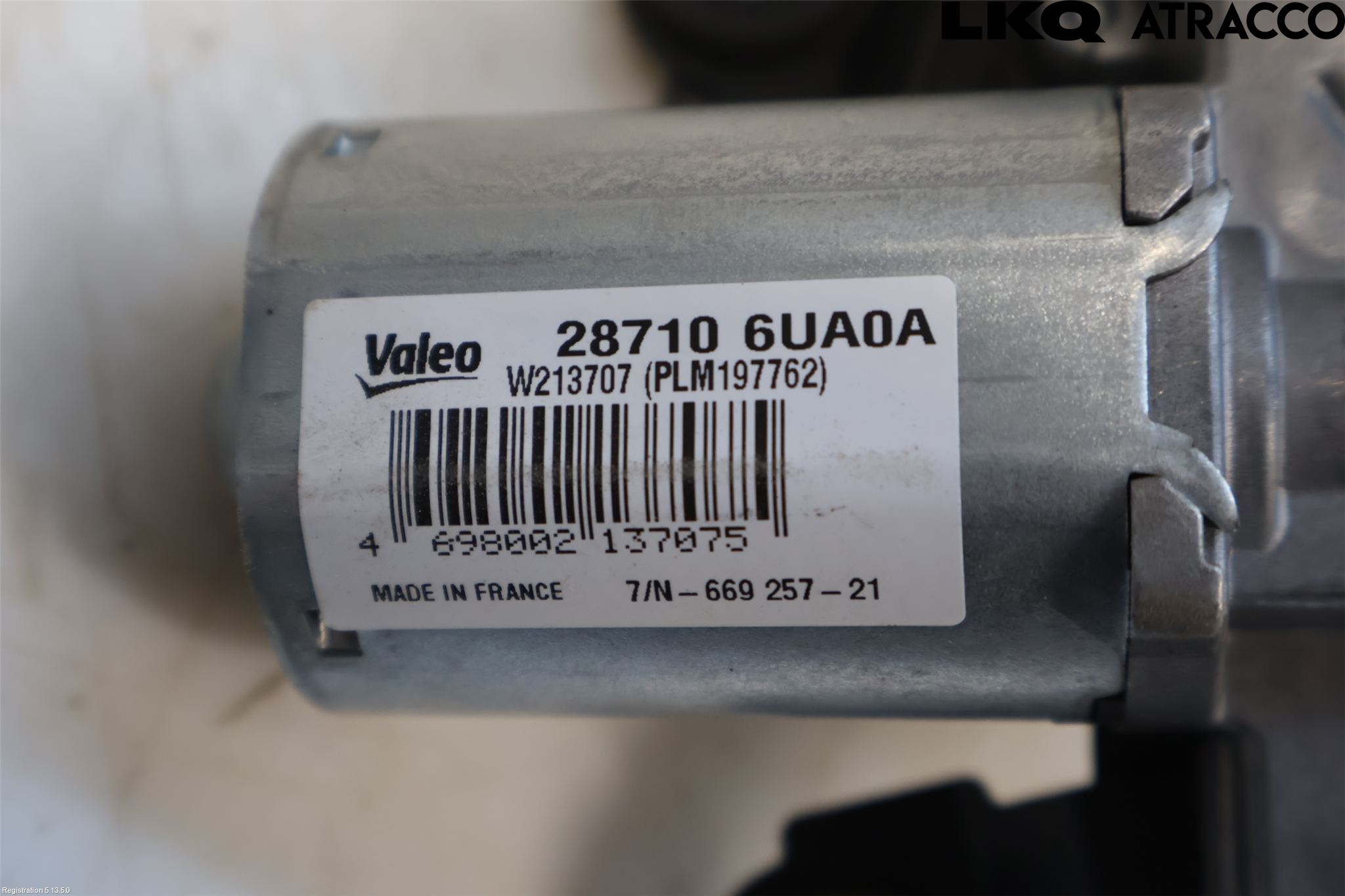 Nissan QASHQAI 21- Torkarmotor Baklucka