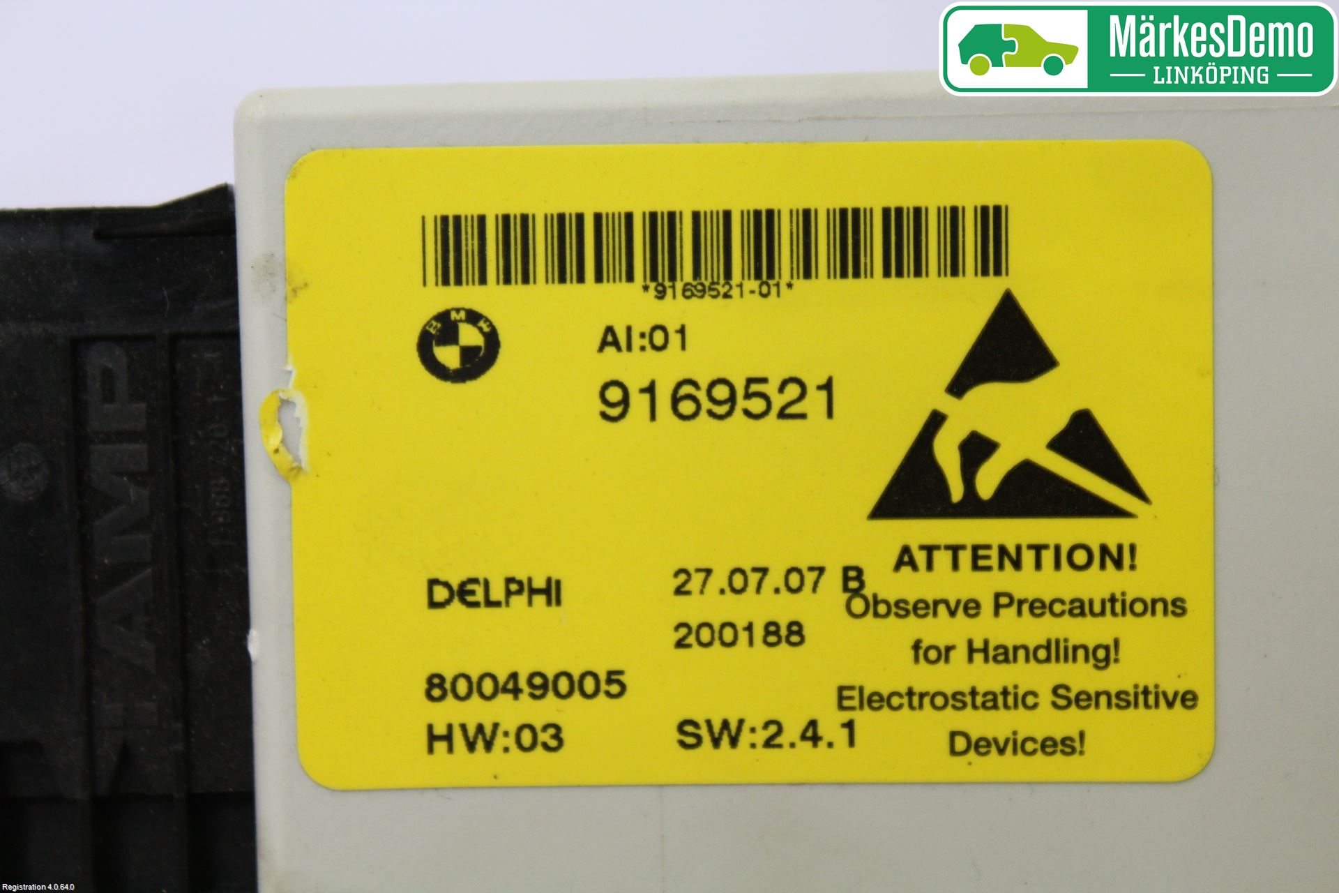 BMW 5 E60/61 Sed/Tou 02-10 Styrenhet Övrigt