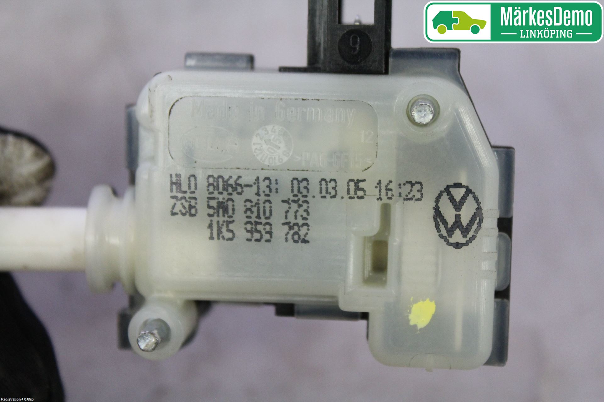 Volkswagen VW GOLF PLUS/CROSS GOLF 04-14 Centrallåsmot Tanklucka