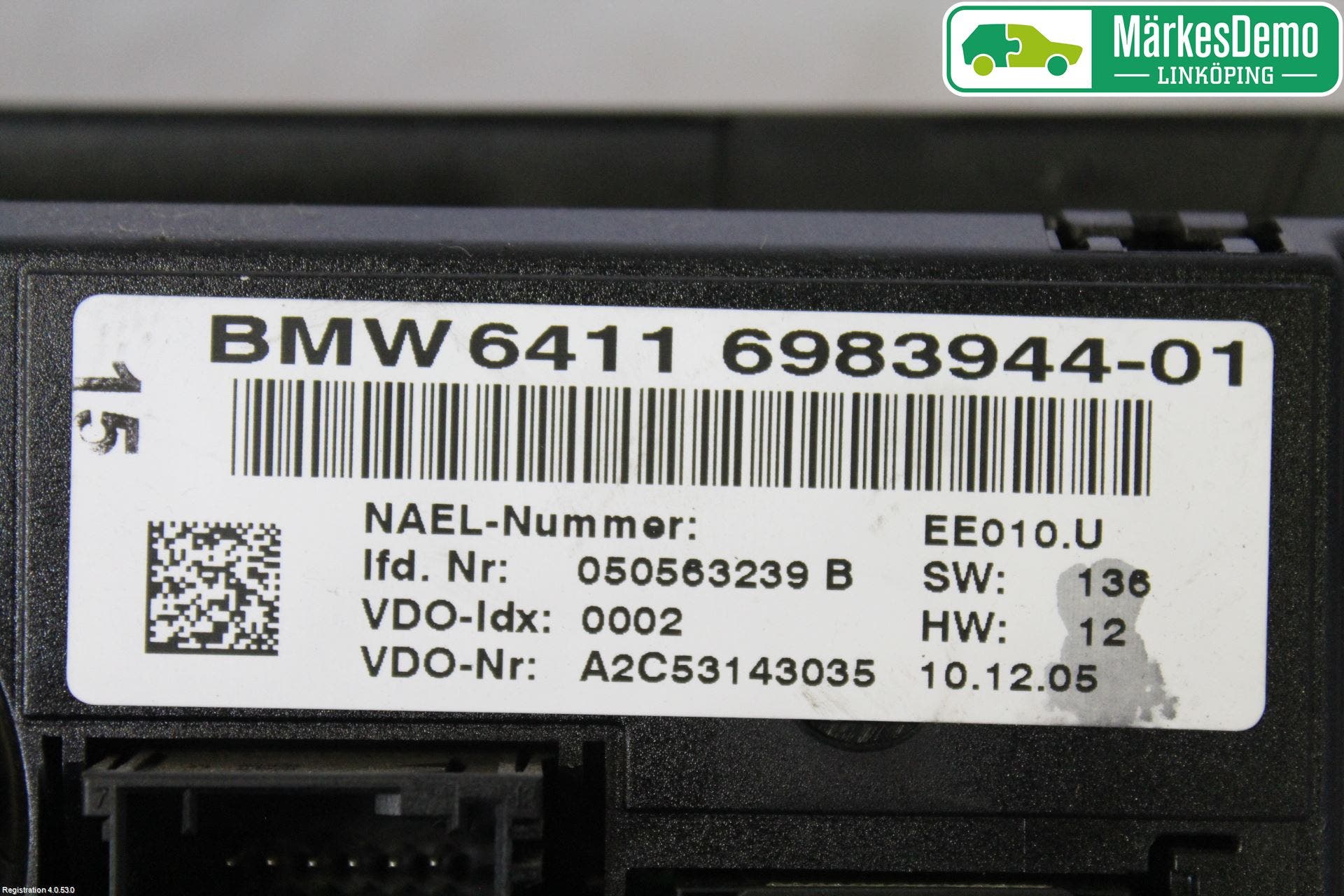 BMW 3 E90/91 SED/TOU 05-12 Ac Styrenhet Ac Manöveren