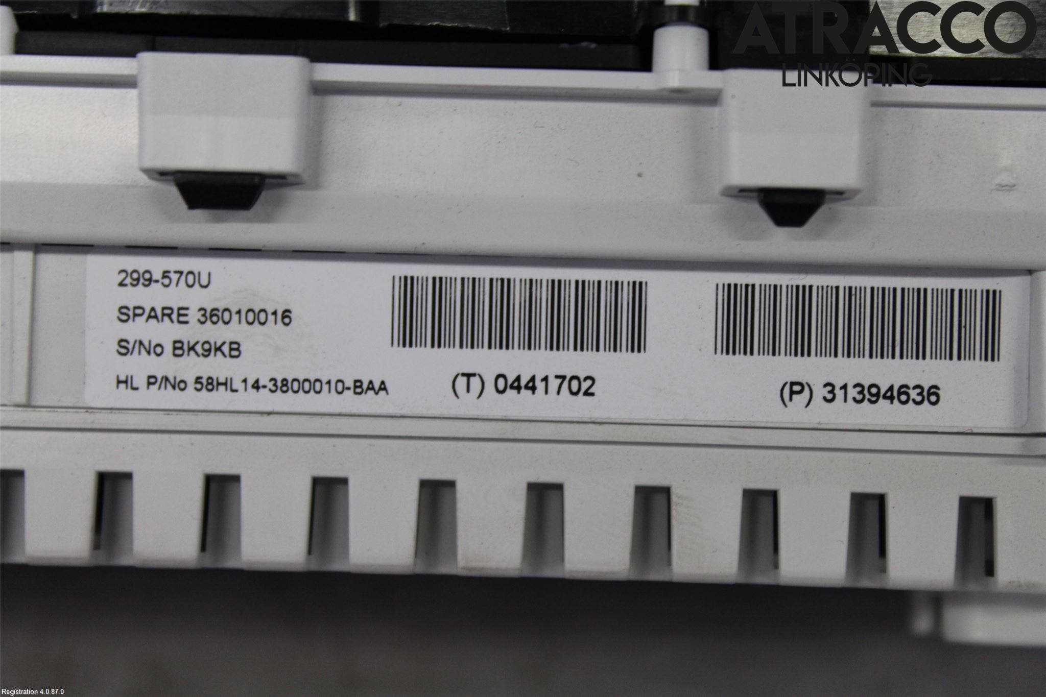 Volvo V40 12-19 Instrument Komb