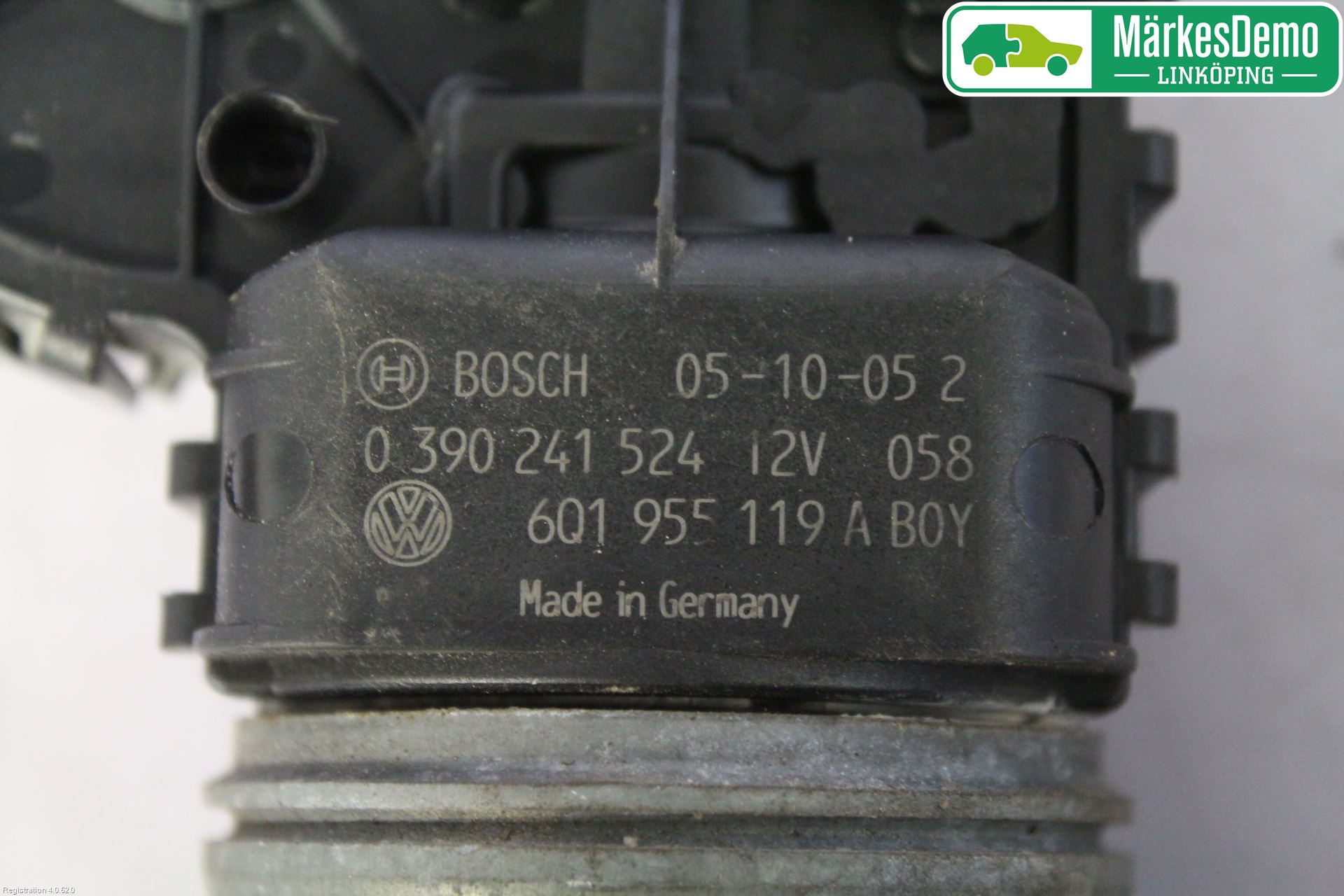 Skoda FABIA 99-07 Torkarmotor Vindruta