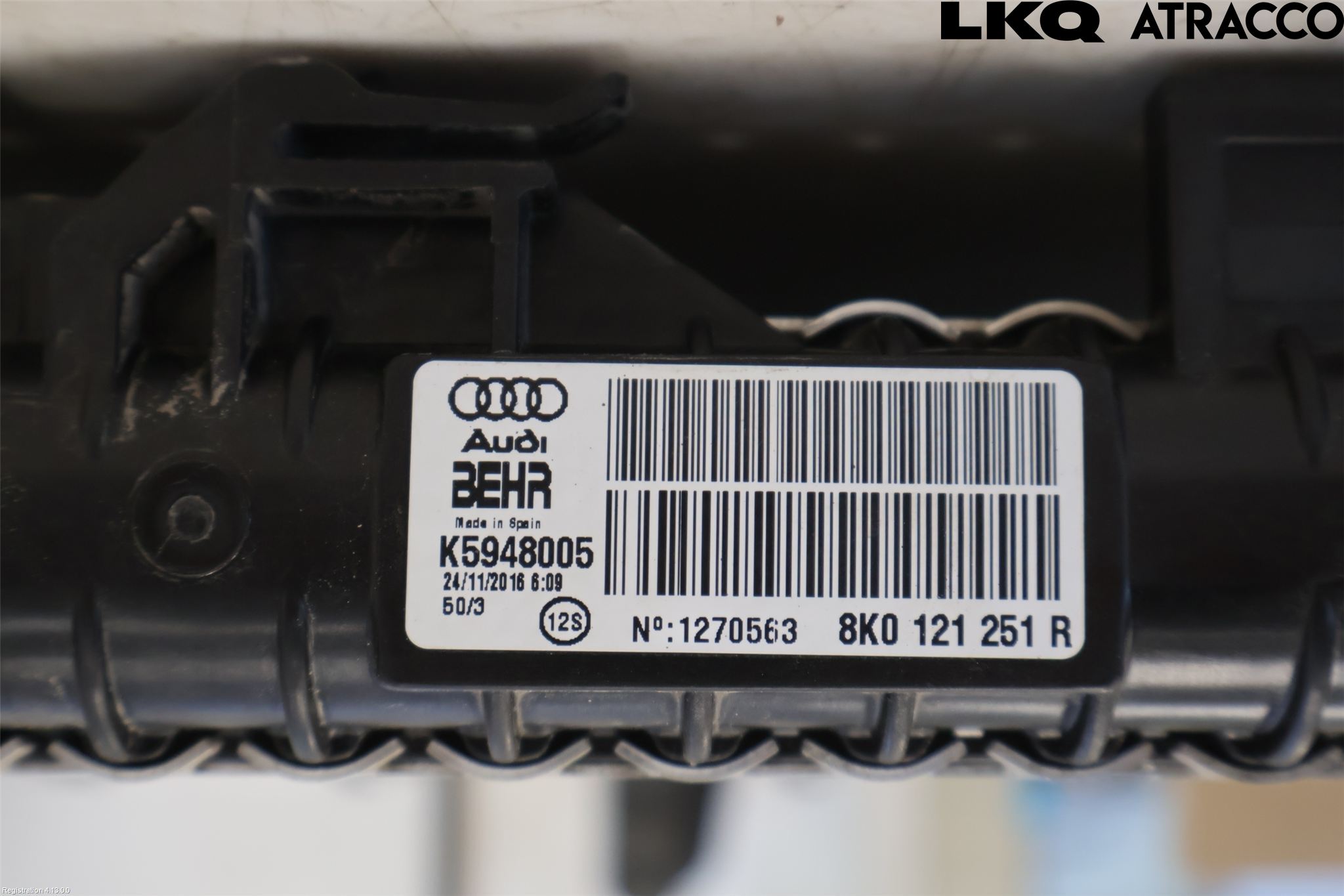 Audi A4/S4 08-11 Kylare Man