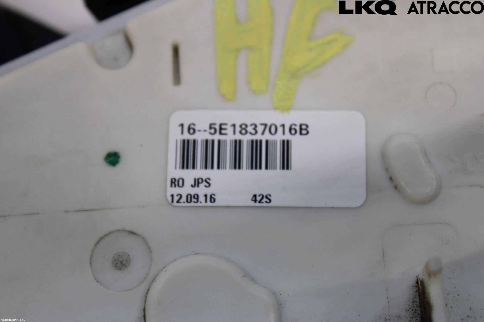 Volkswagen VW PASSAT 15-19 Låskista-Dörrlås