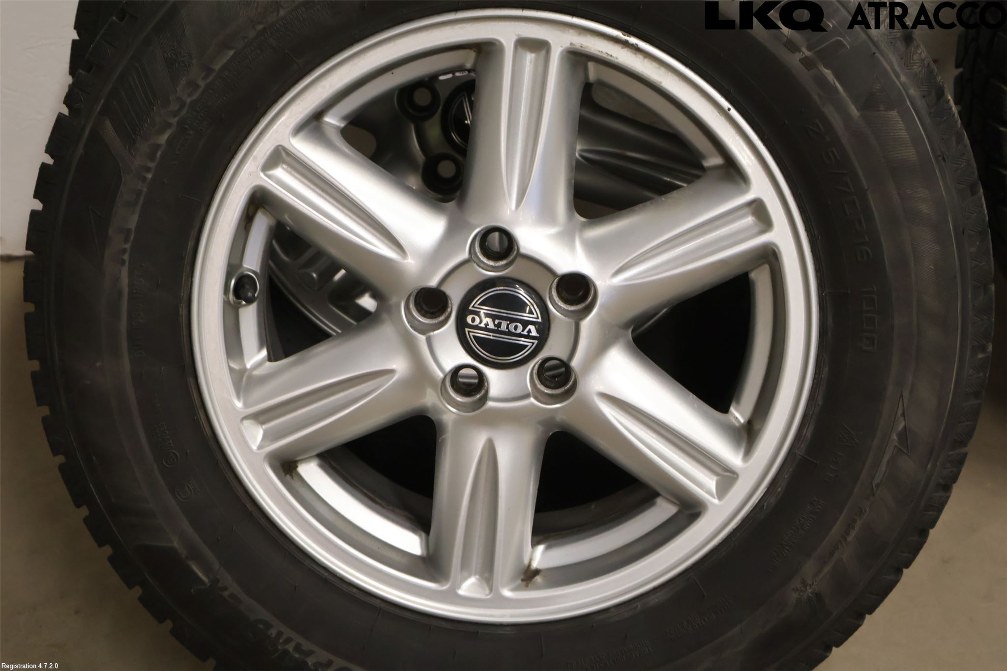 Volvo XC90 07-14 Vinterdäck Alumfälg 4St