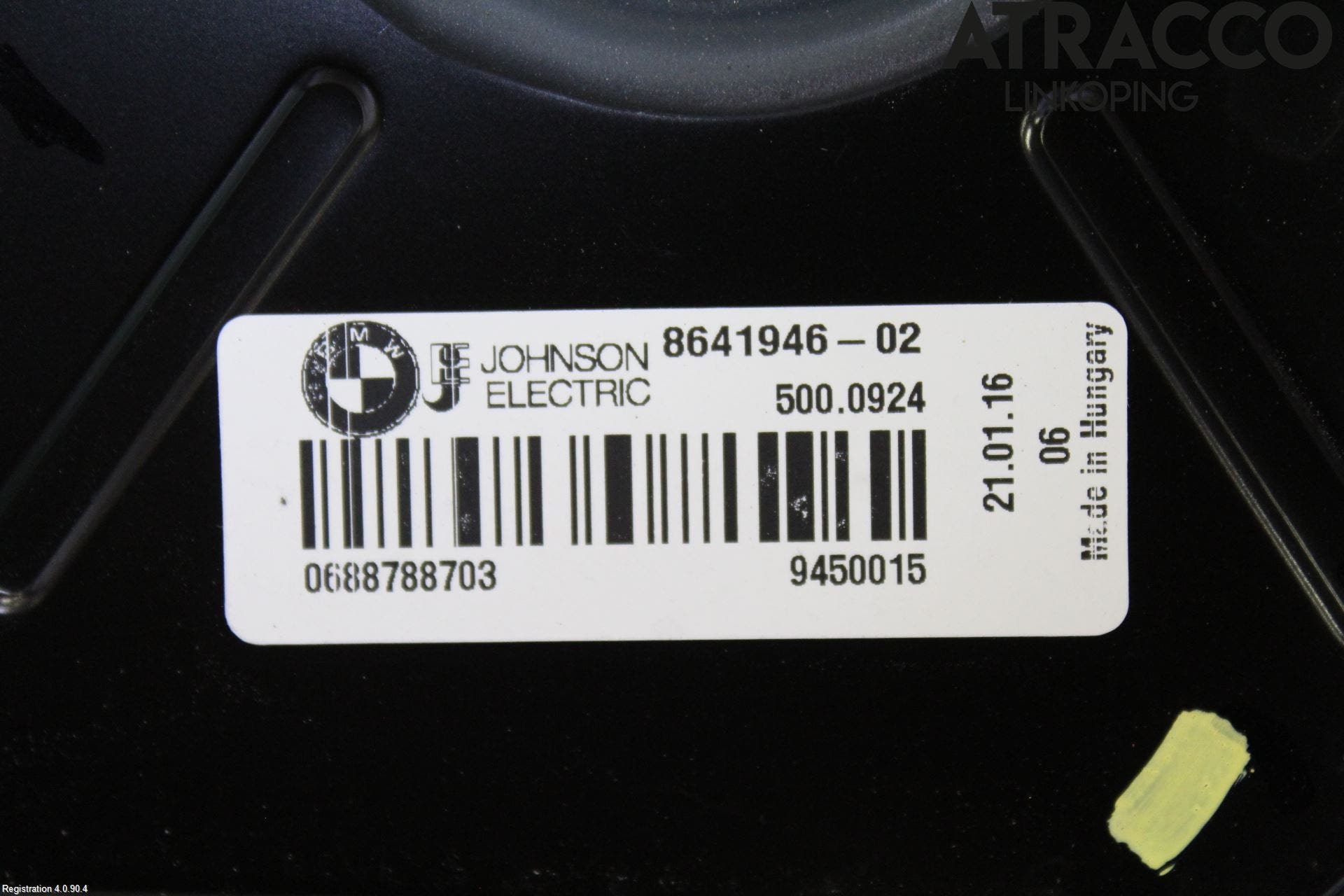 BMW 3 F30/F31/F80 12-19 Kylfläkt El