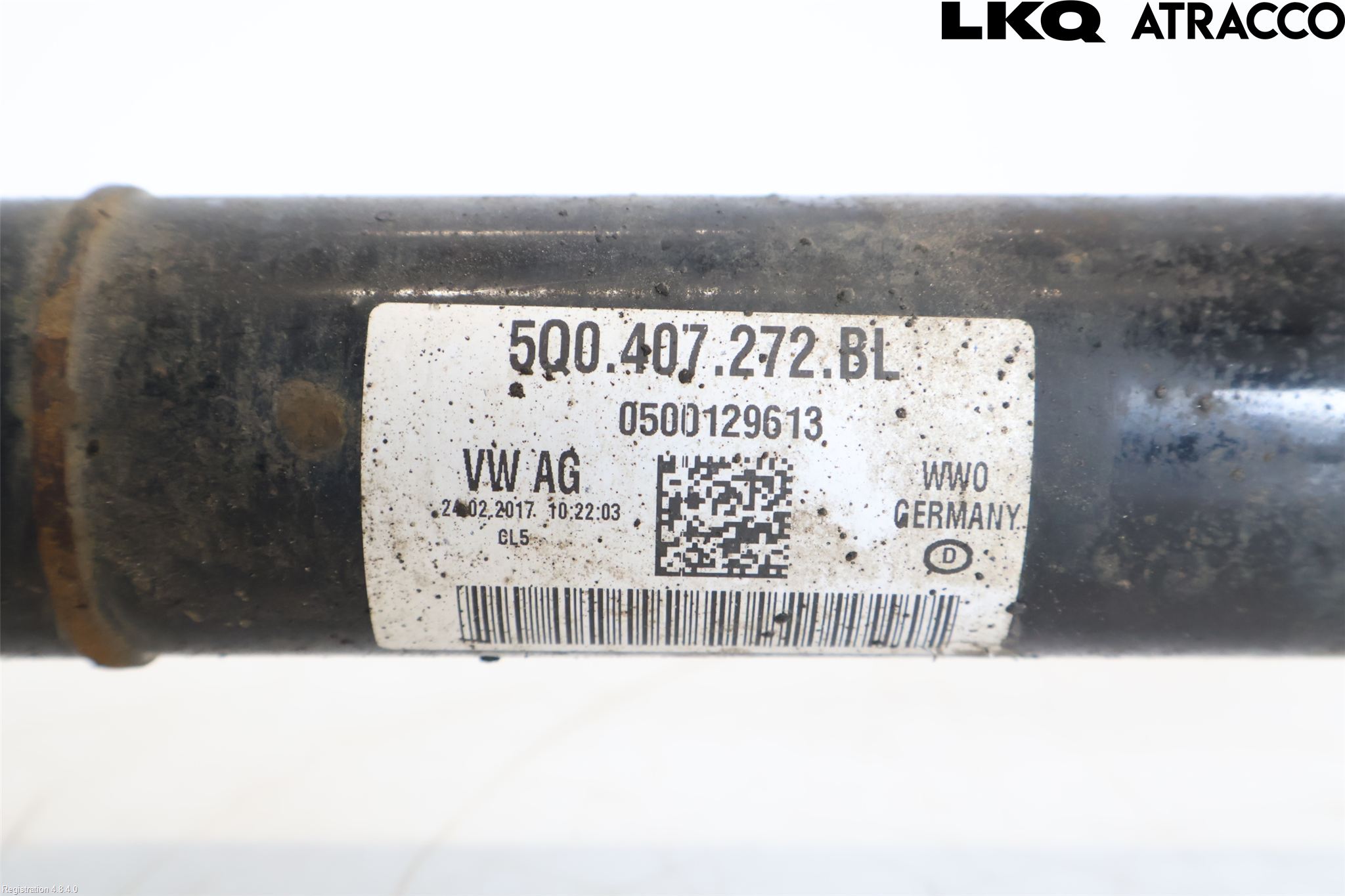 Volkswagen VW GOLF / E-GOLF VII 13-20 Drivaxel Fram Höger