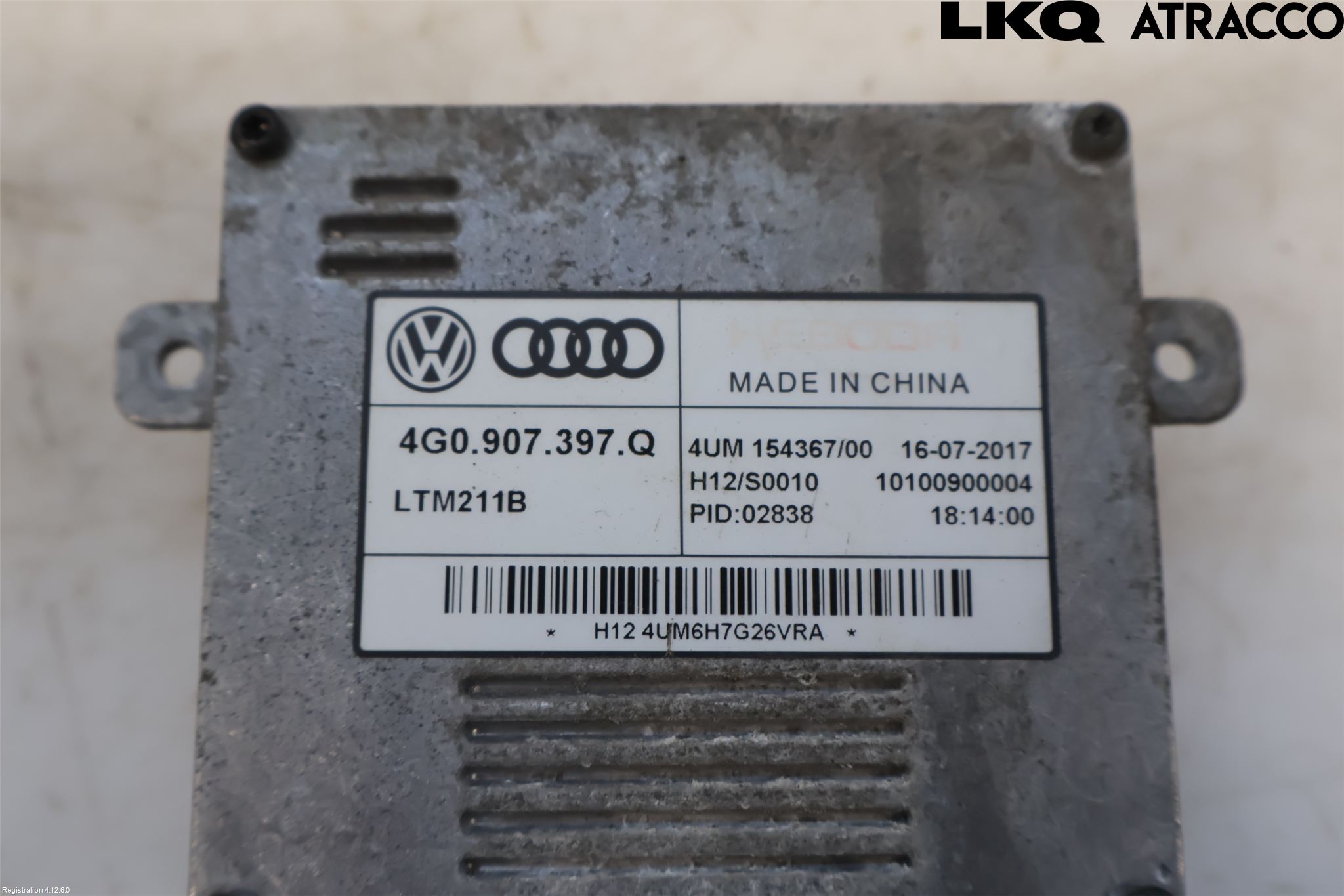 Audi A6/S6 4G 11-18 Styrenhet Strålkastare