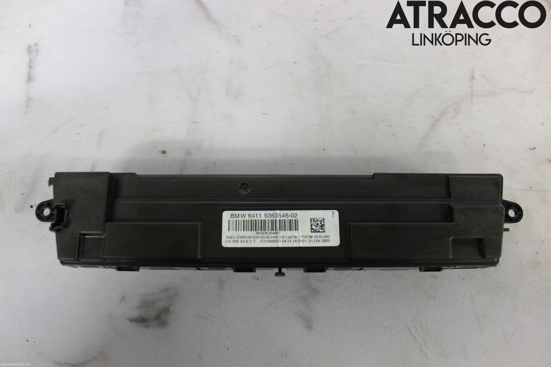 BMW 3 F30/F31/F80 12-19 Ac Styrenhet Ac Manöveren