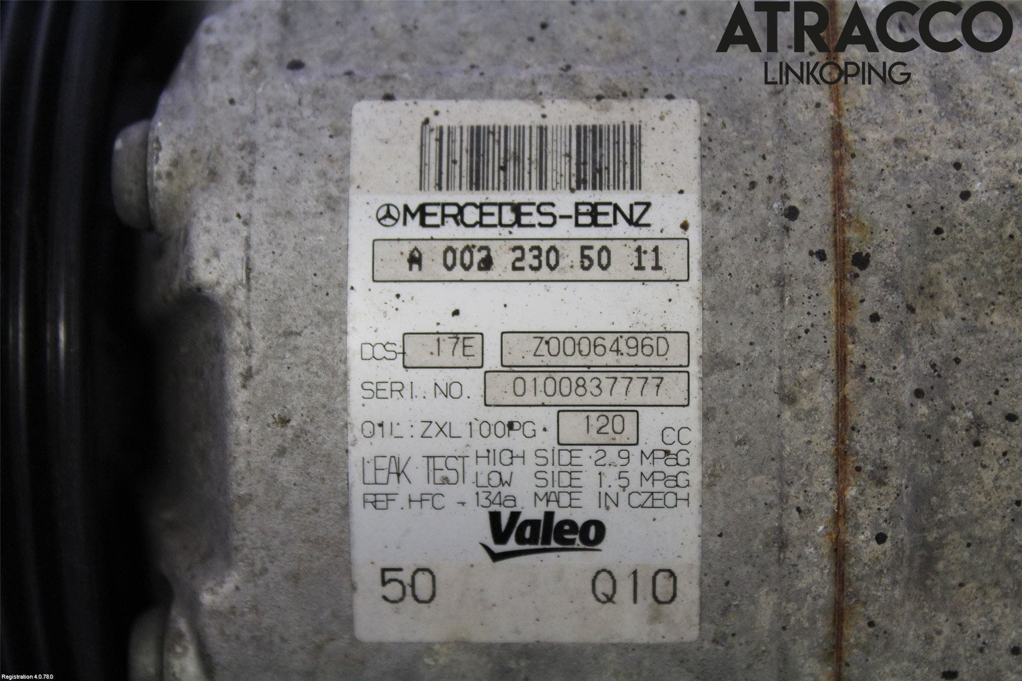 Mercedes-Benz MB C-KLASS (W204) 07-15 Ac Kompressor