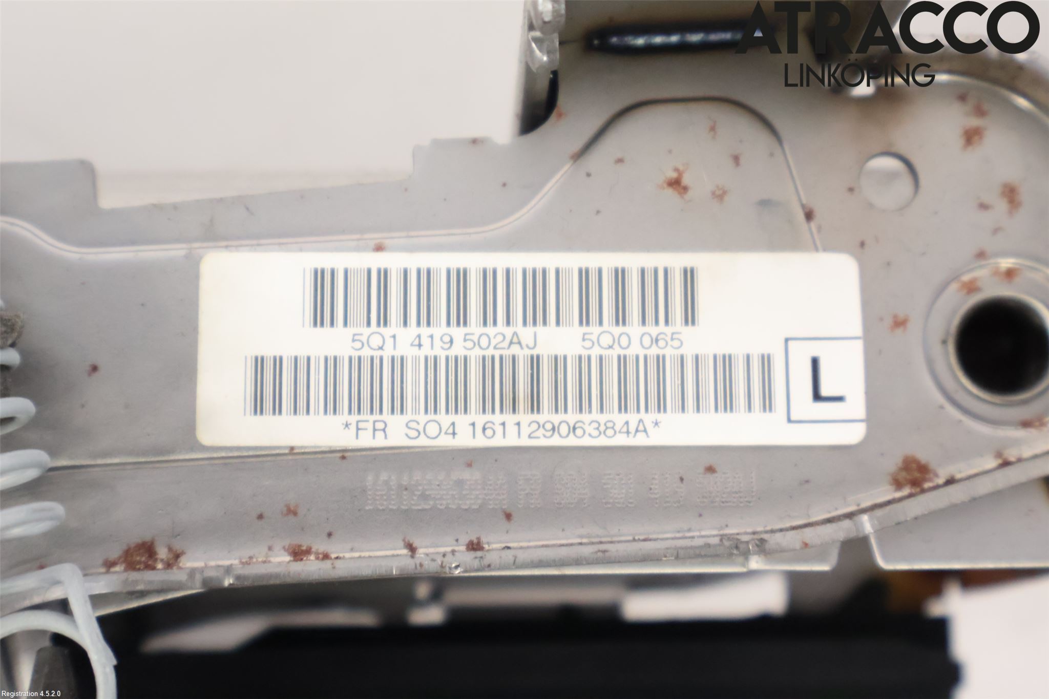 Volkswagen VW GOLF / E-GOLF VII 13-20 Rattaxelagg Justerbart