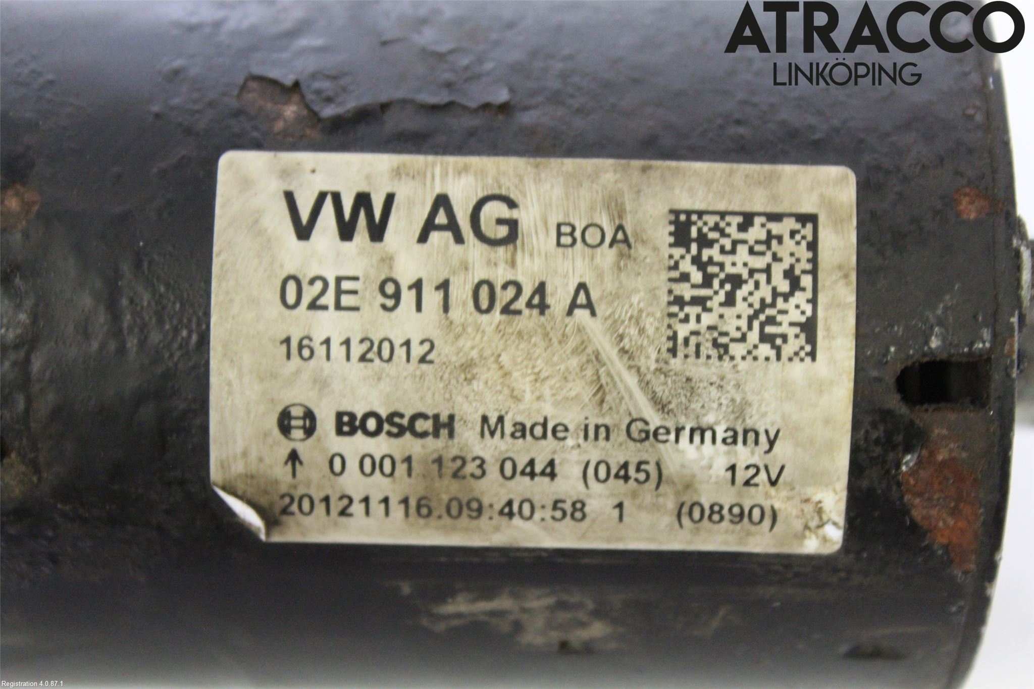 Volkswagen VW TRANSP/CARAVELLE (T5) 04-15 Startmotor Diesel