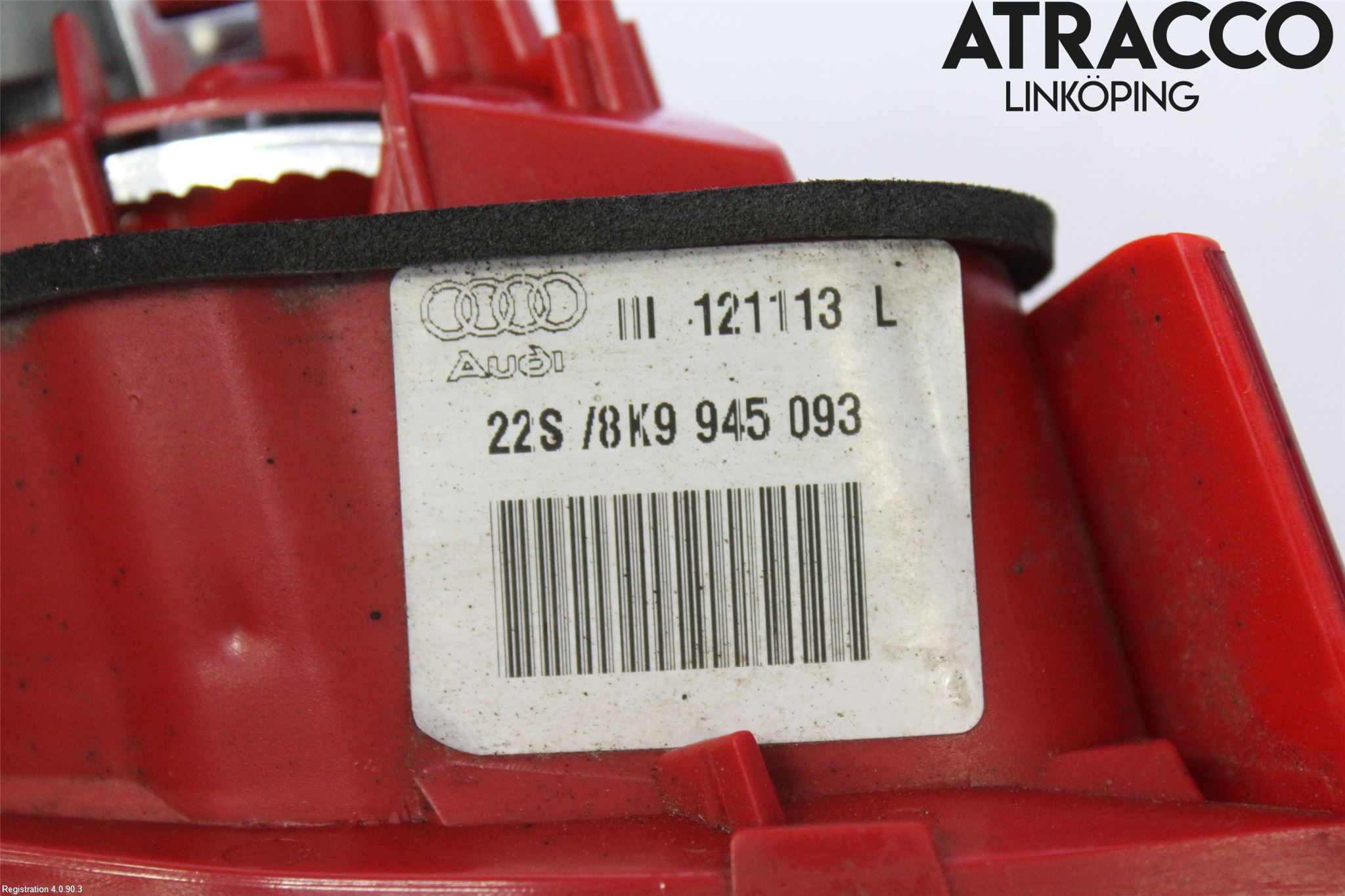 Audi A4 12-15 Bakljus Lucka Vä