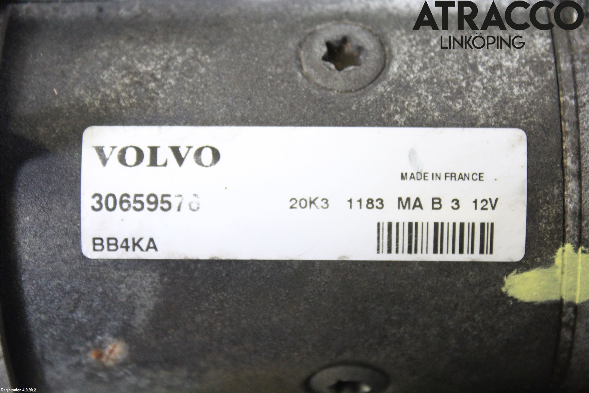 Volvo XC60 14-17 Startmotor Diesel