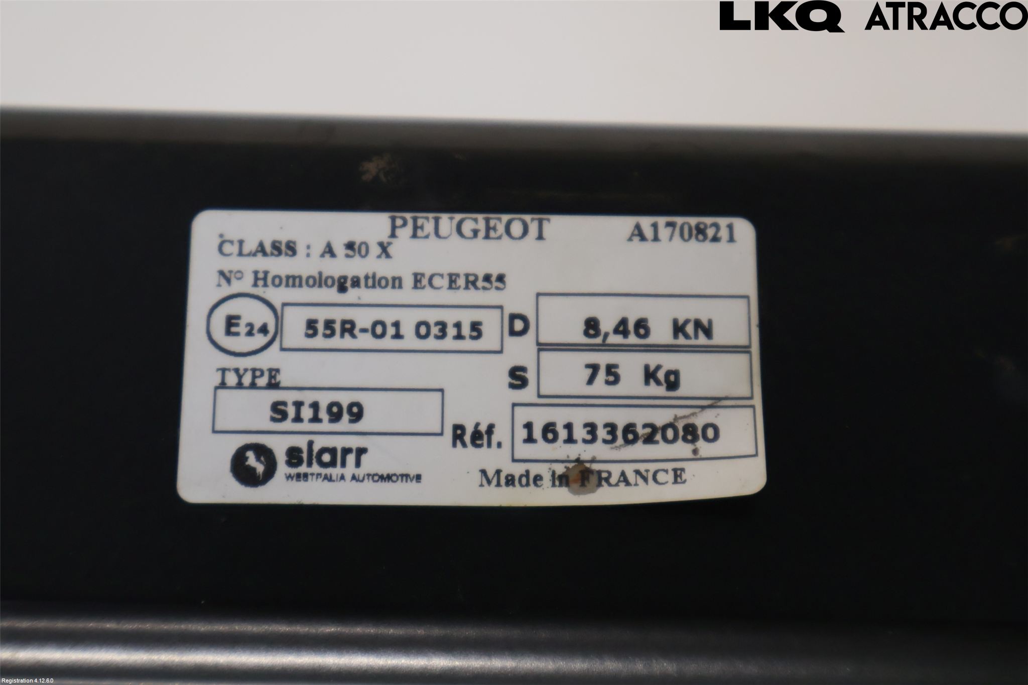 Peugeot 308 14-21 Dragkrok