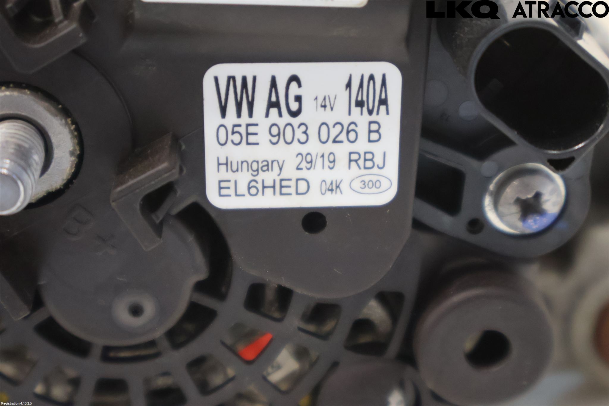 Volkswagen VW GOLF / E-GOLF VII 13-20 Generator