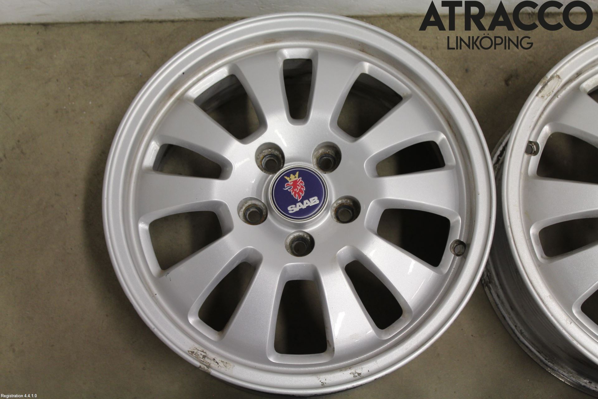 Saab 9-3 VER 2 Fälgsats Aluminium