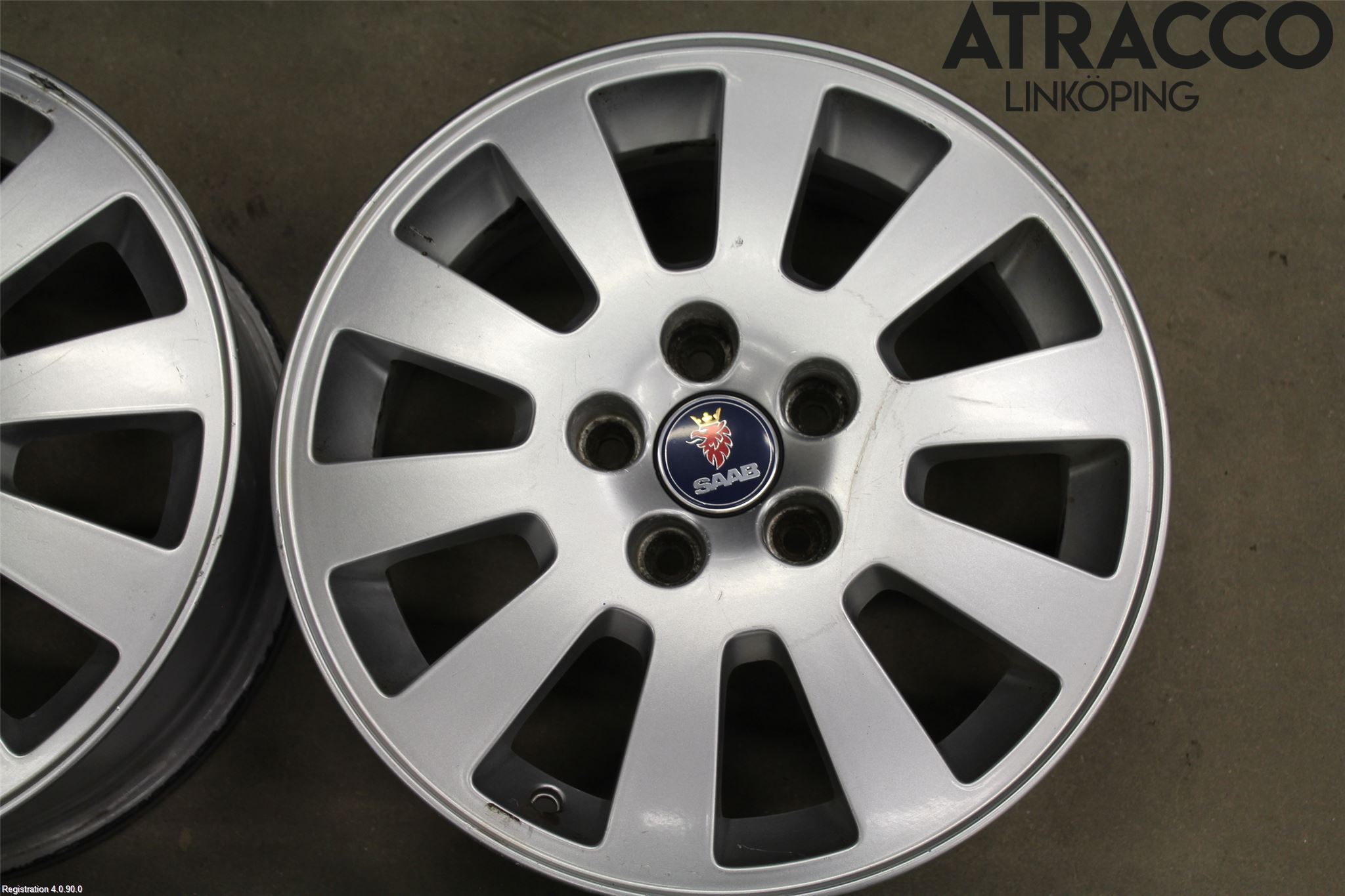Saab 9-5 -05 Fälgsats Aluminium
