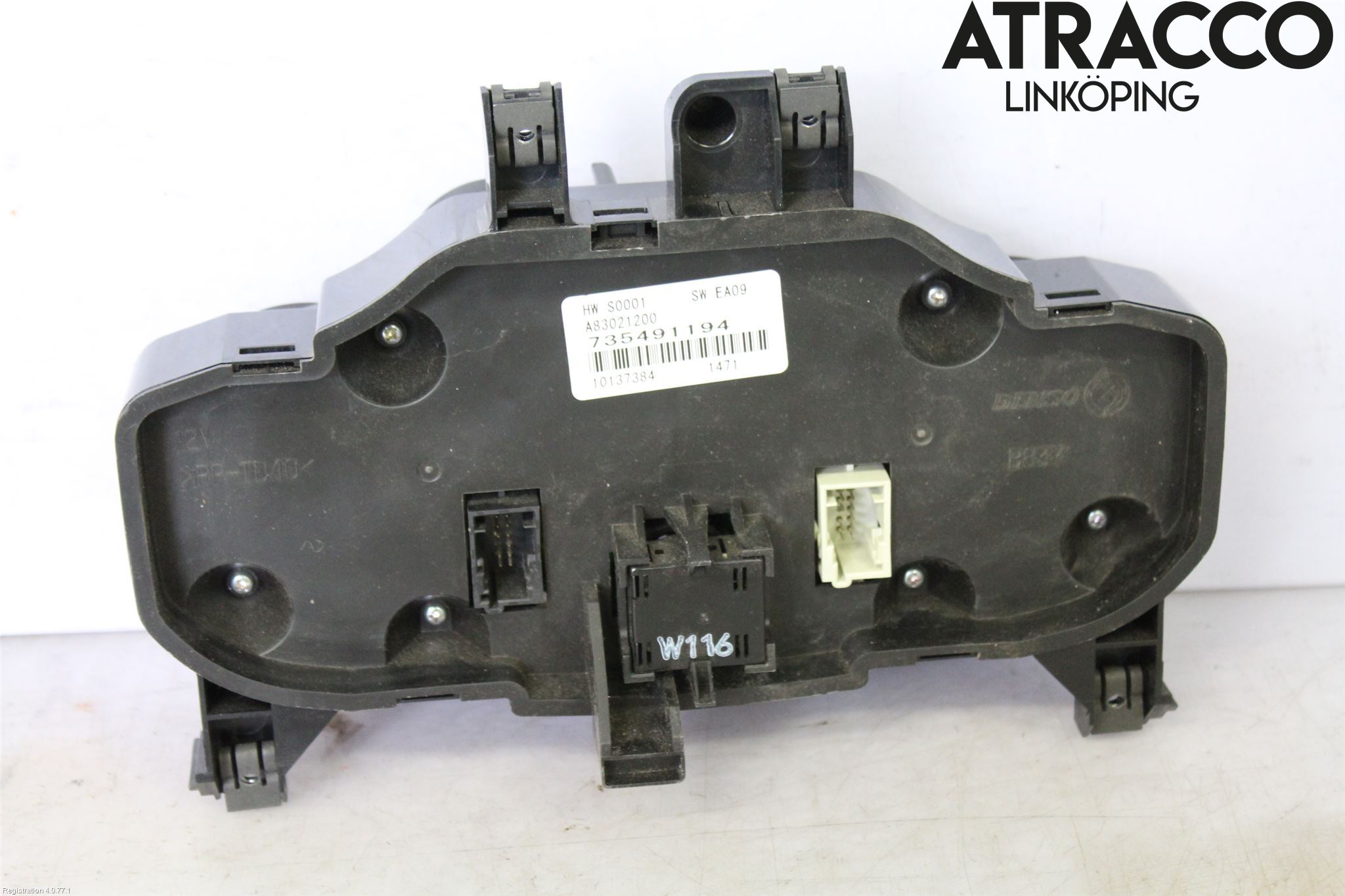 Fiat 500 07- Ac Styrenhet Ac Manöveren