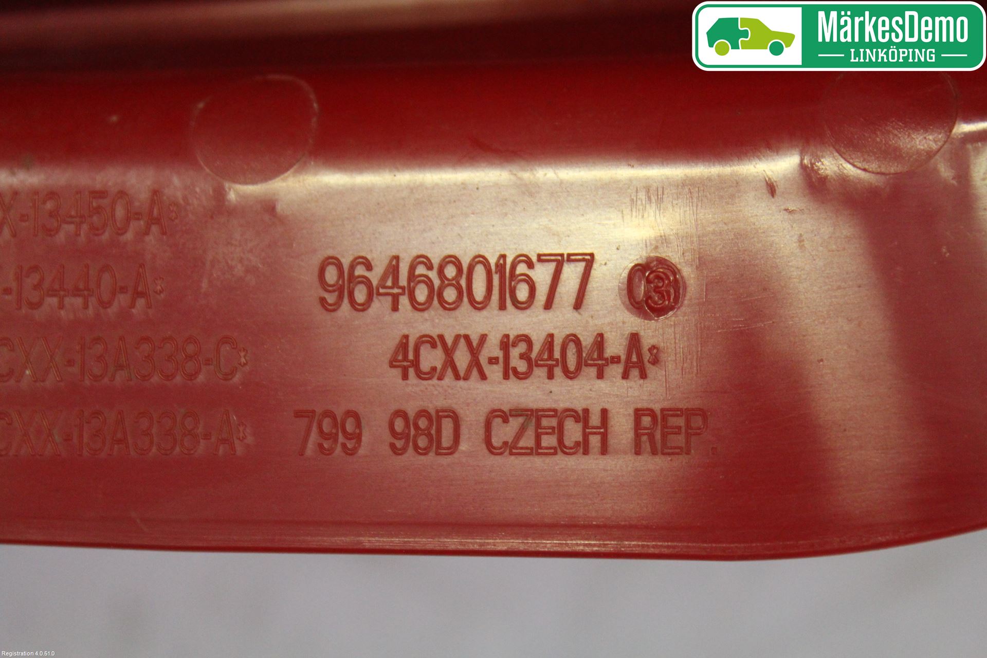 Citroen C4 I   05-10 Bakljus Höger