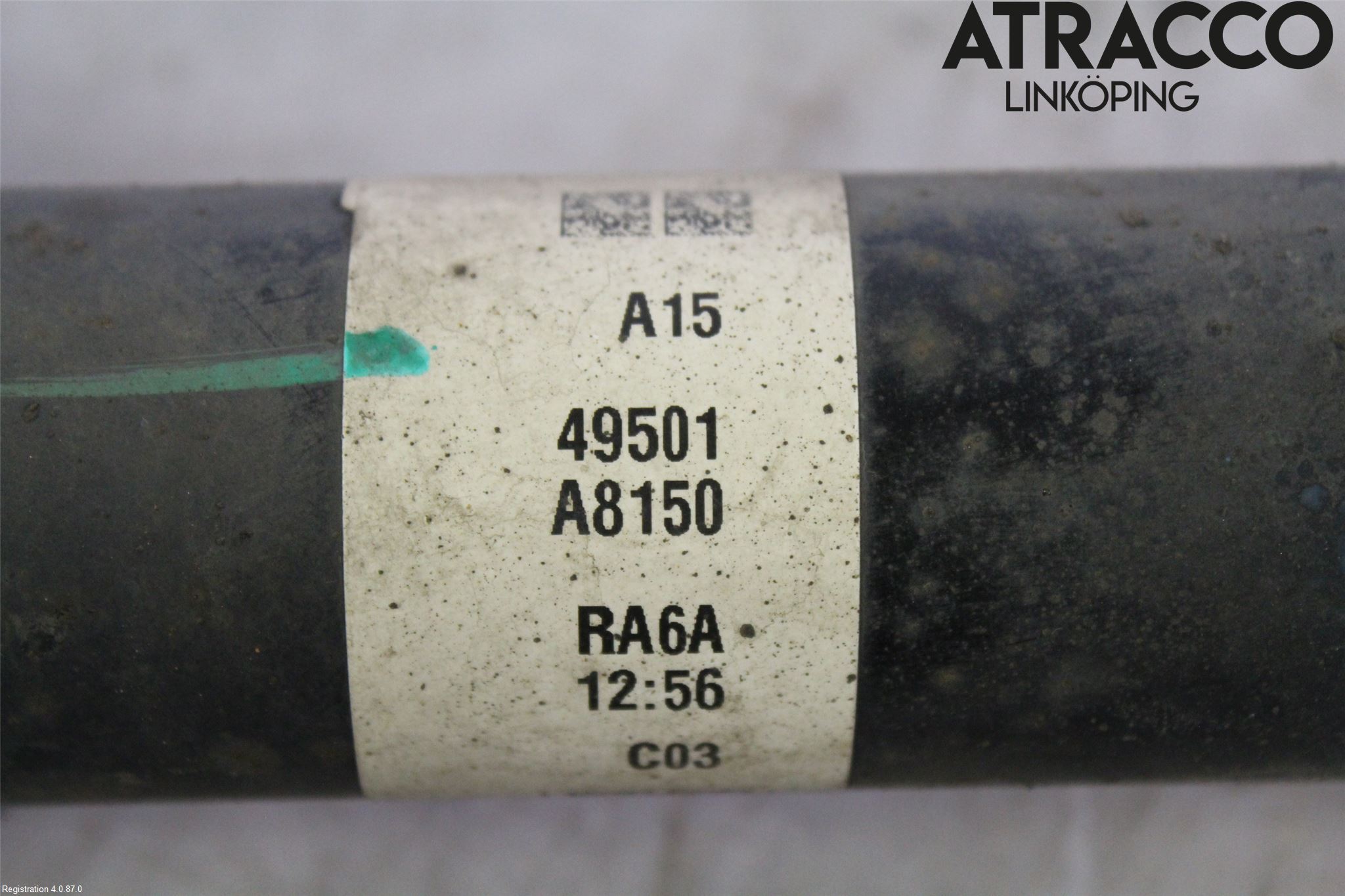 Kia OPTIMA 16-20 Drivaxel Fram Höger