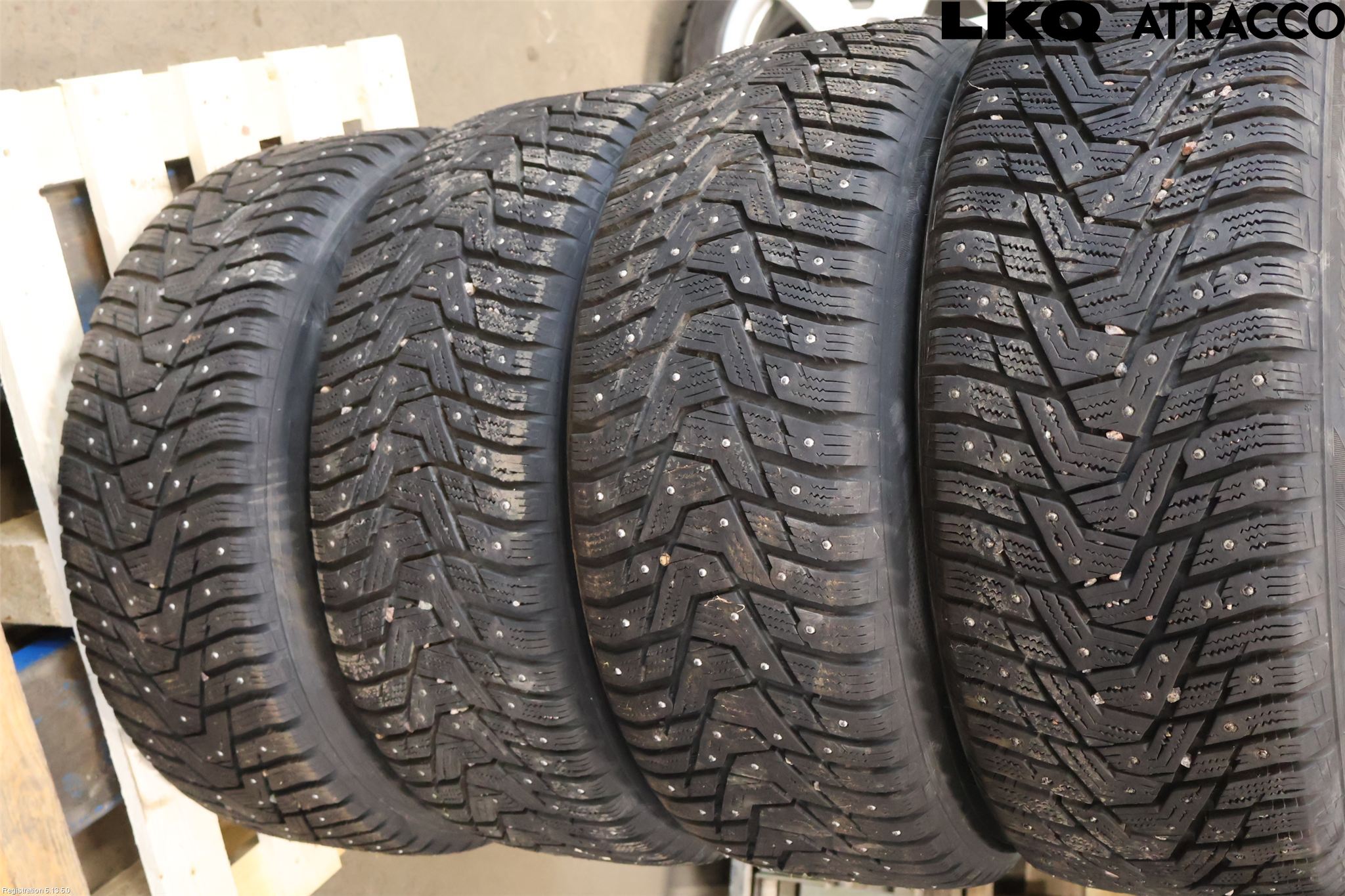 BMW 5 F10/F11/F18 09-17 Vinterdäck Alumfälg 4St