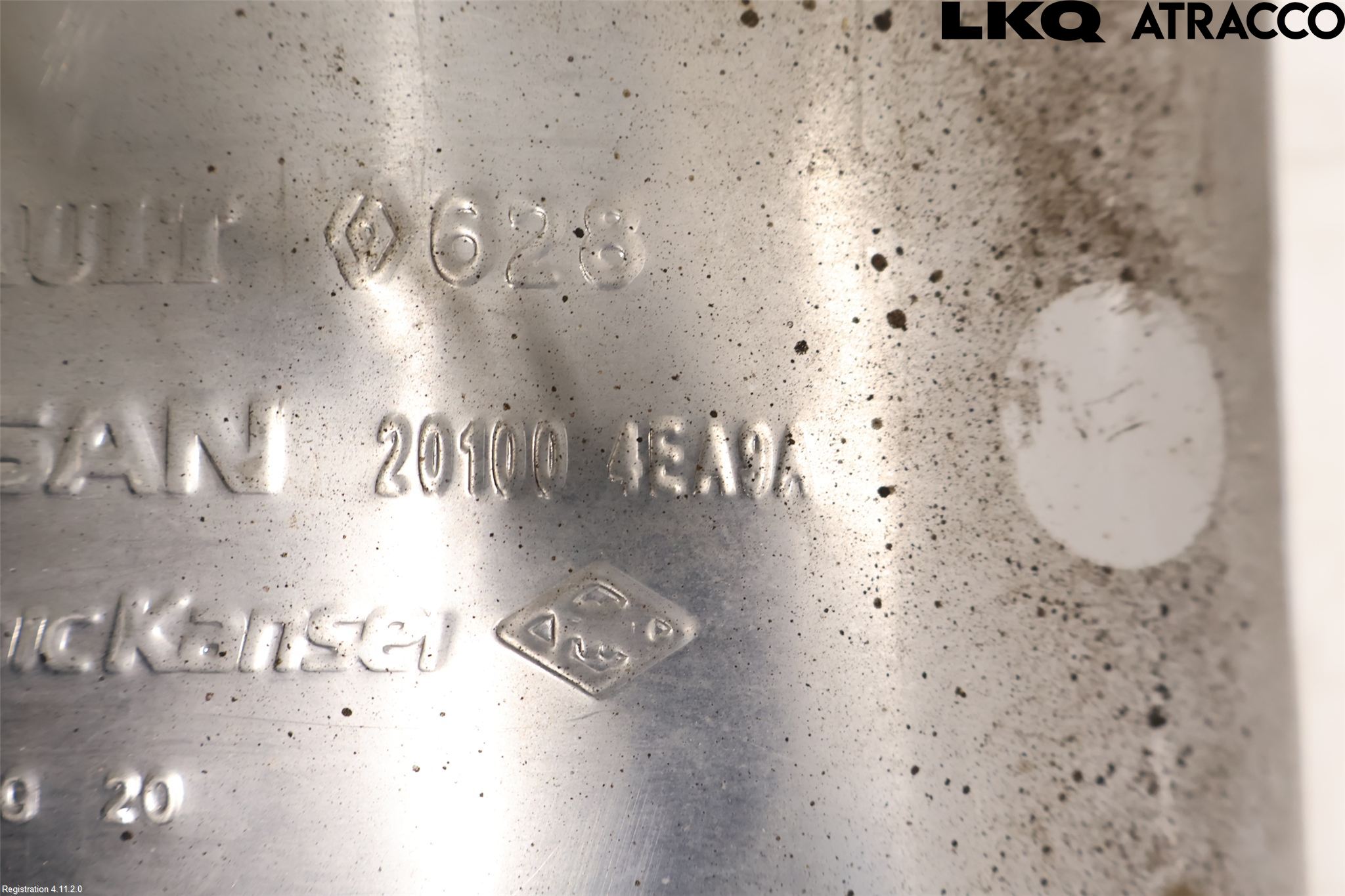 Nissan QASHQAI 17-21 Avgas Bakre Dämpare