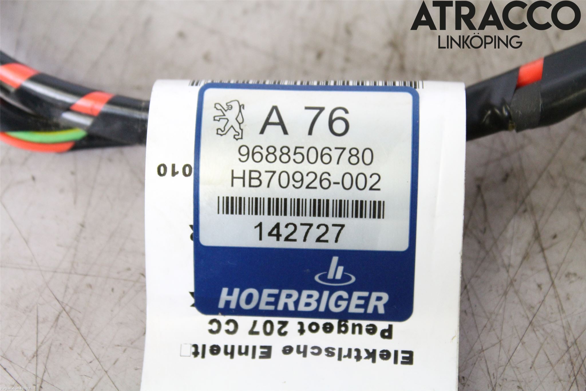 Peugeot 207 Cab Motor