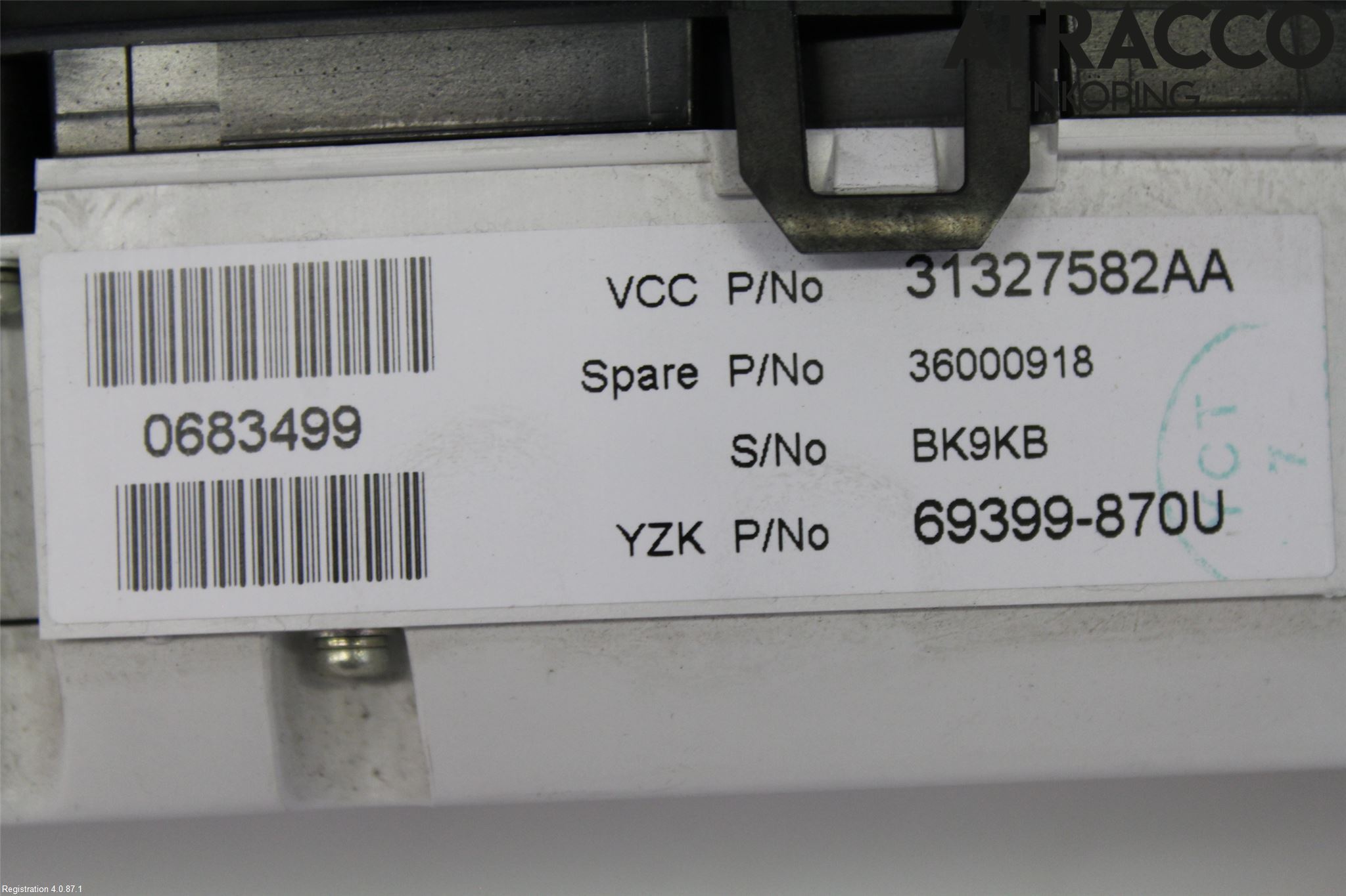 Volvo XC60 09-13 Instrument Komb