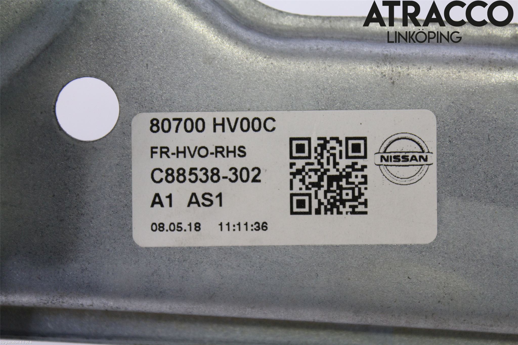 Nissan QASHQAI 17-21 Fönsterhiss El Kompl