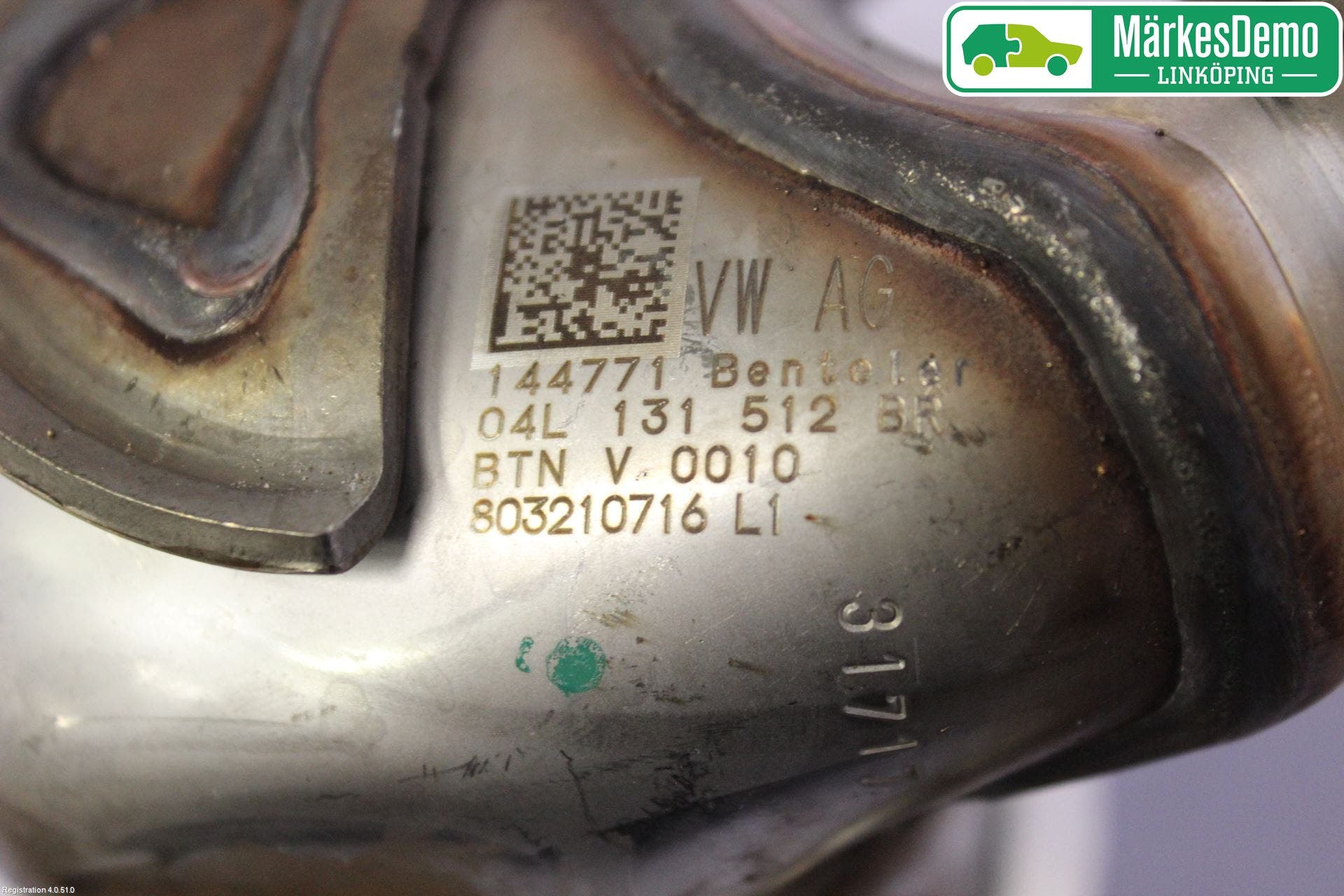 Volkswagen VW PASSAT 15-19 Avgaskylare