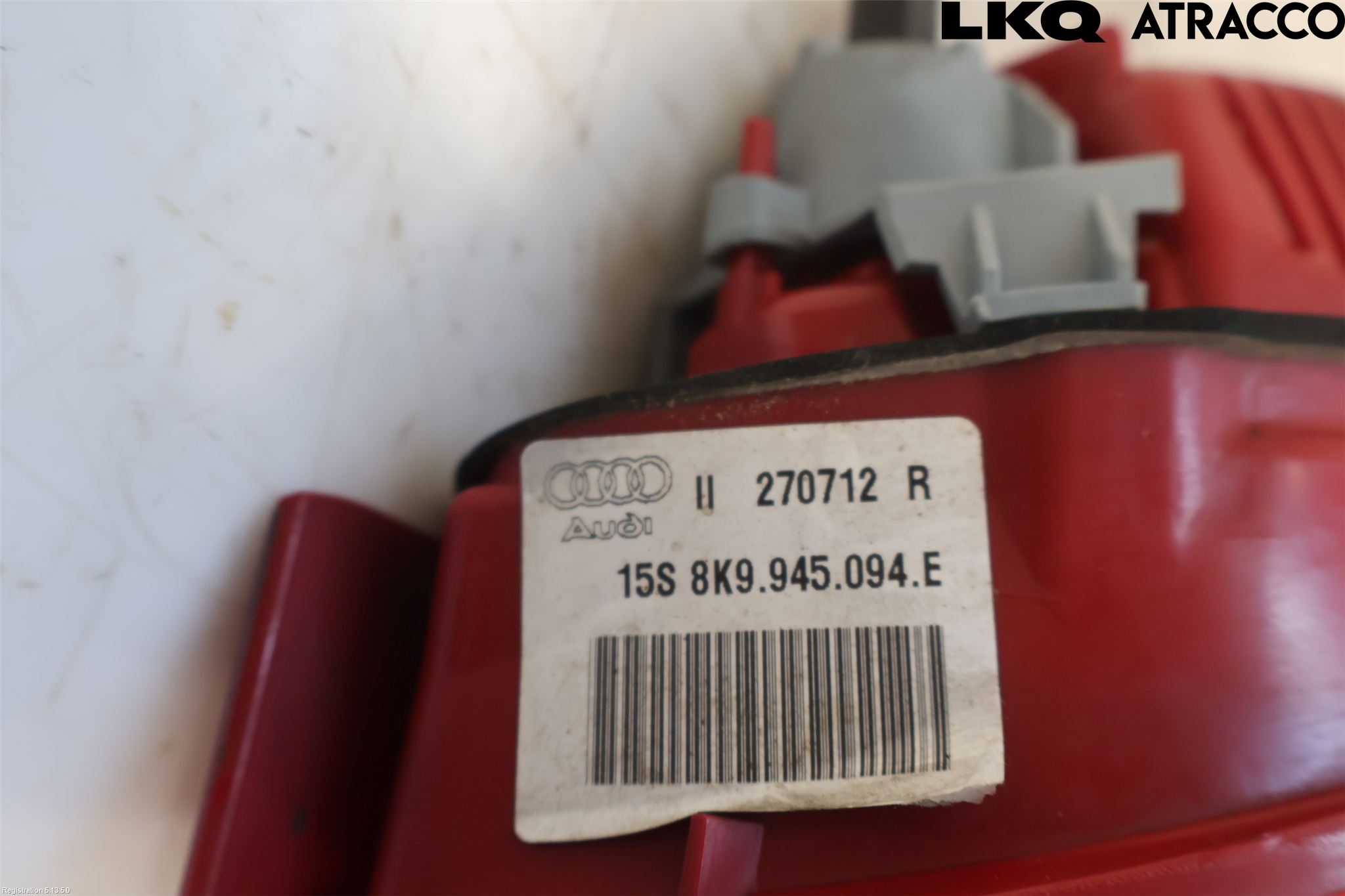Audi A4 12-15 Bakljus Lucka Hö
