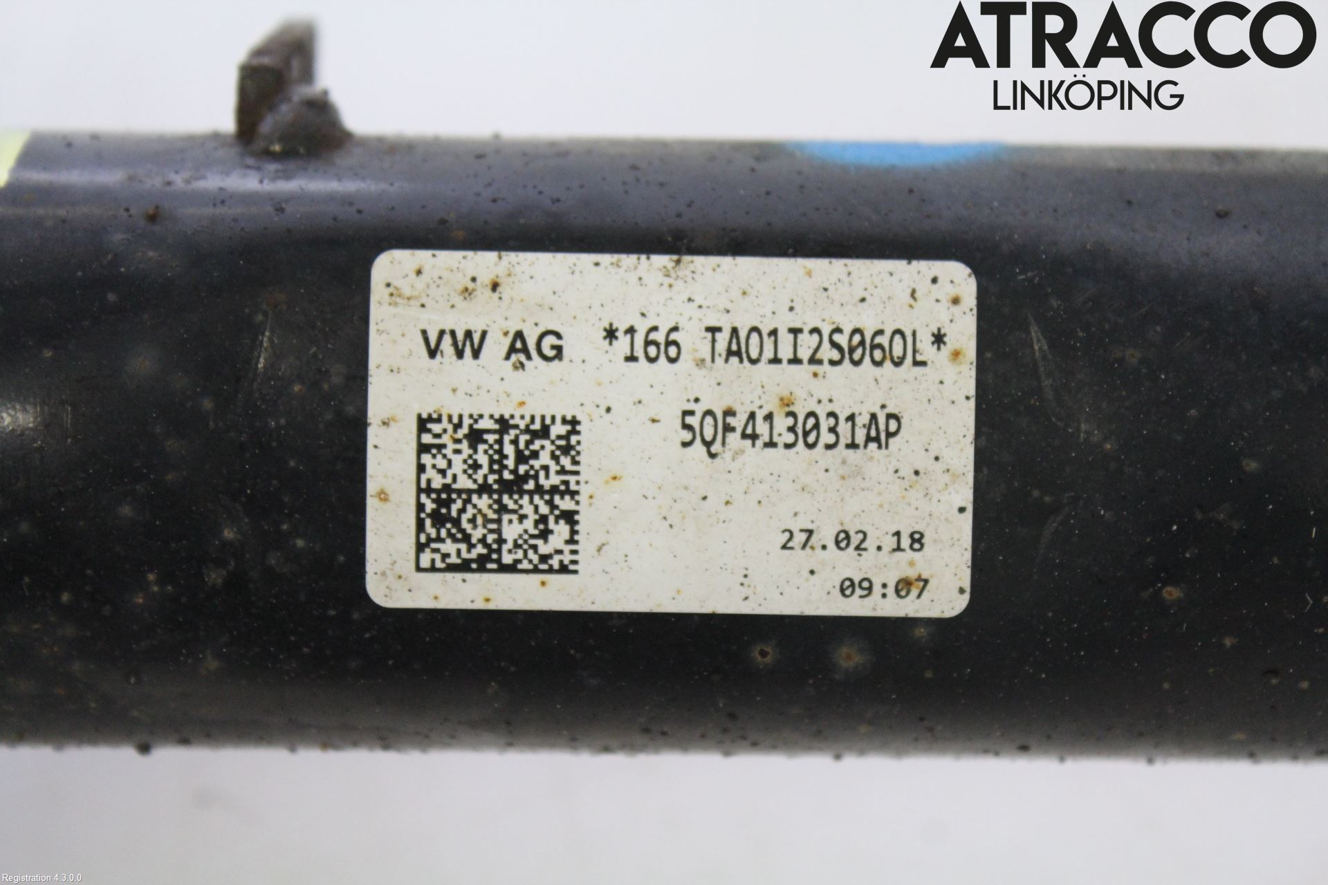 Skoda KODIAQ 17-24 Fjäderben Fram Höger