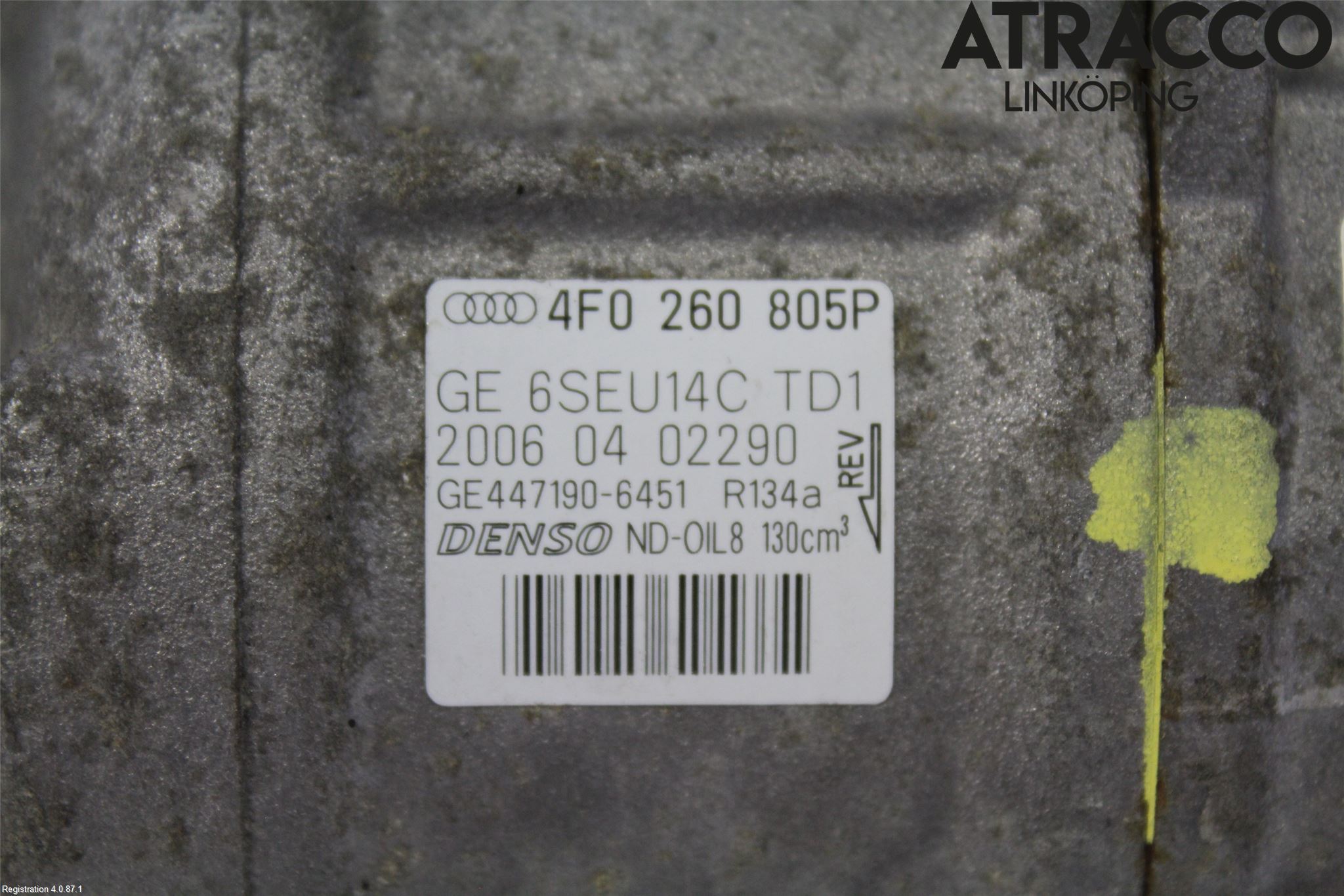 Audi A6/S6     05-11 Ac Kompressor