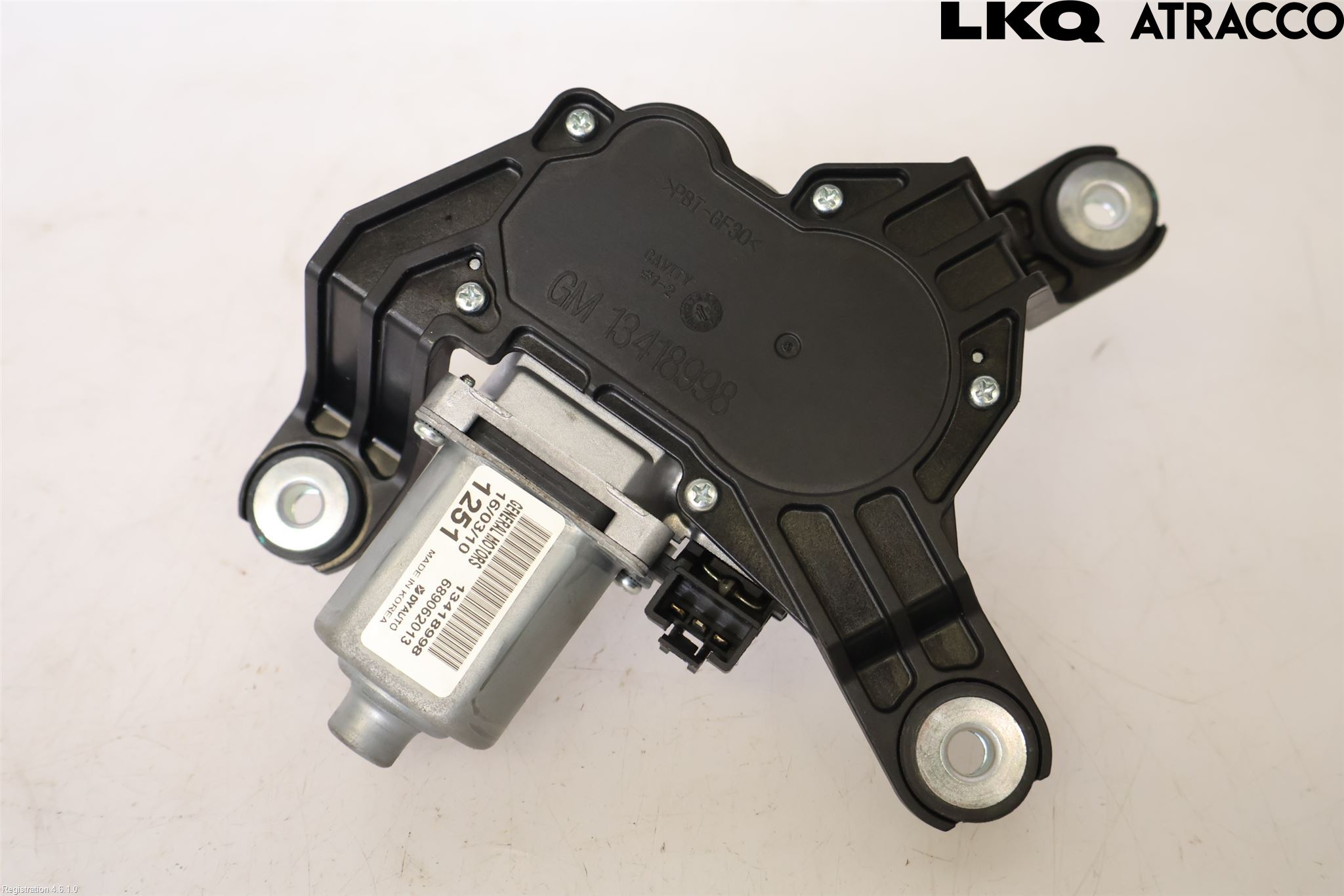 Opel ASTRA K 16-22 Torkarmotor Baklucka