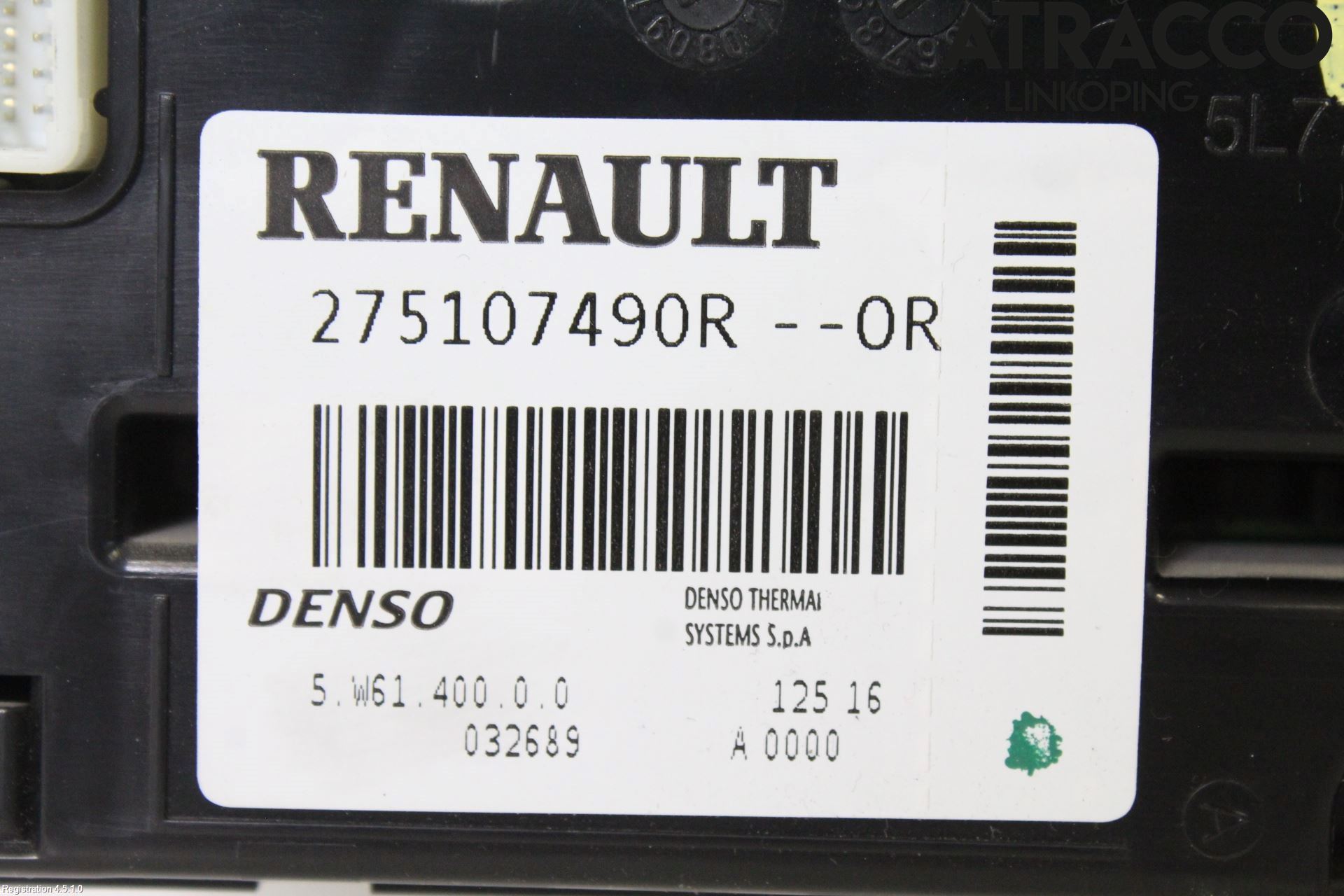 Renault MASTER III 15-20 Ac Styrenhet Ac Manöveren