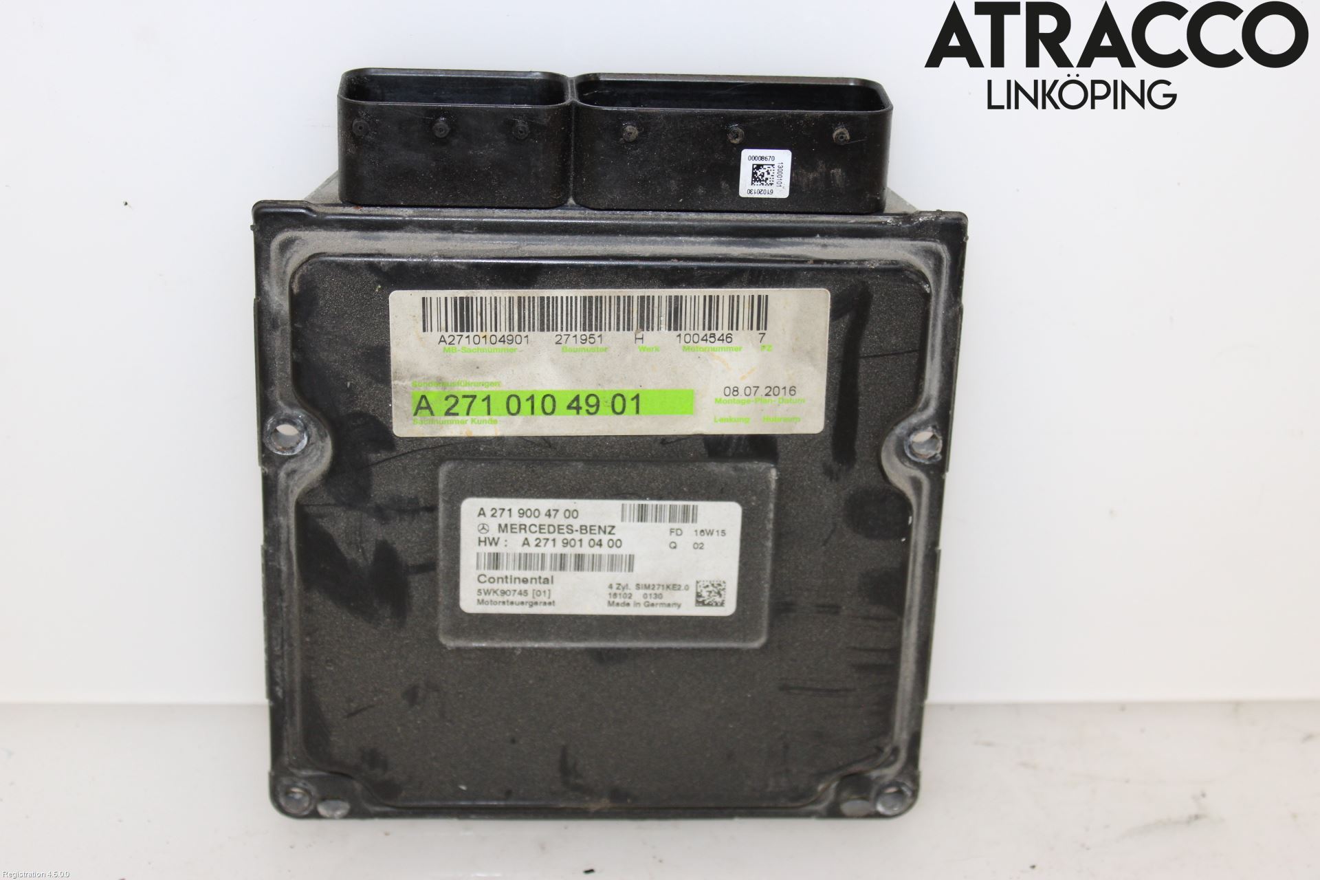 Mercedes-Benz MB SPRINTER (W906) 06-18 Styrenhet Insprut Bensin