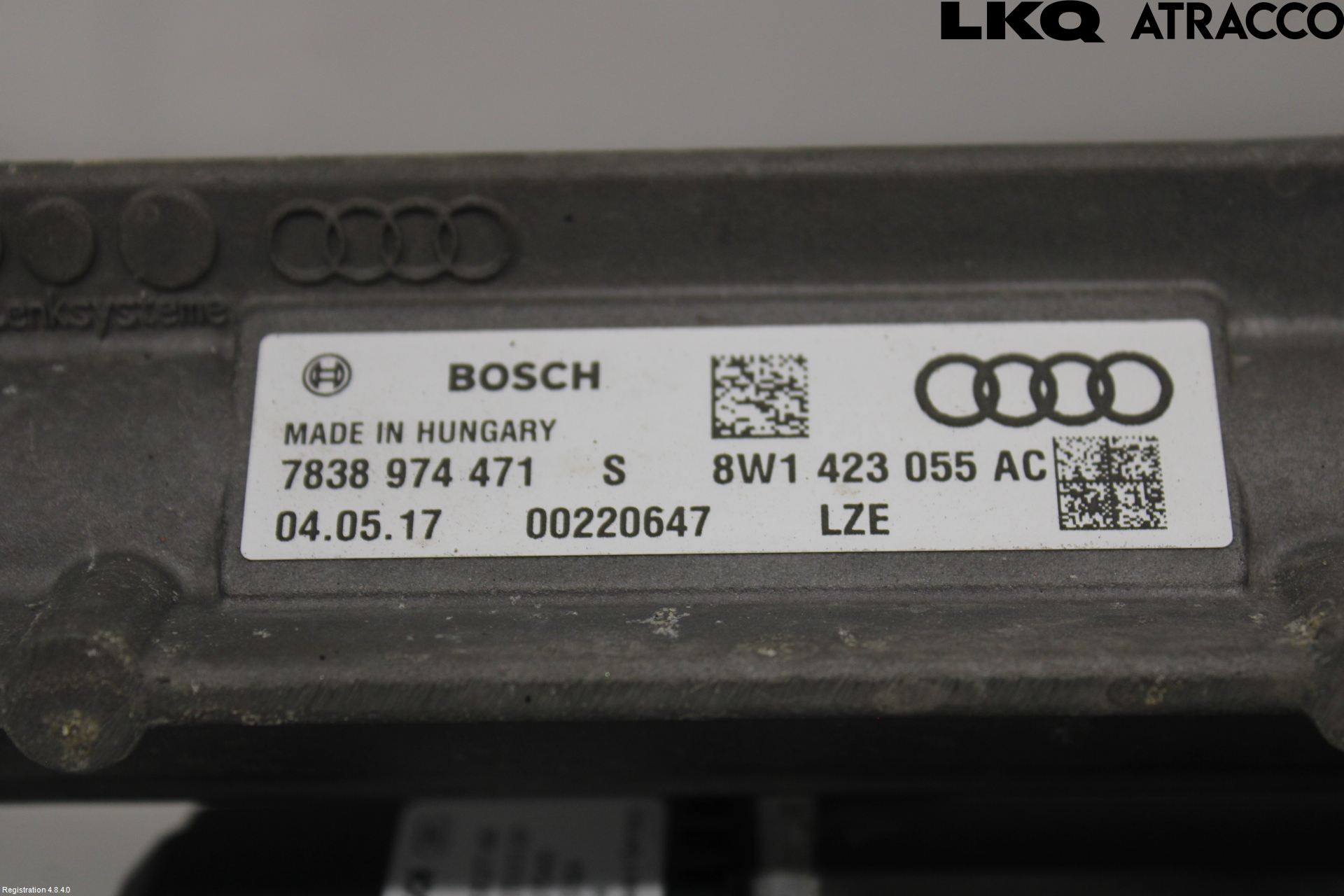 Audi A4/S4 B9 16-19 Styrväxel-Snäcka Elektrisk