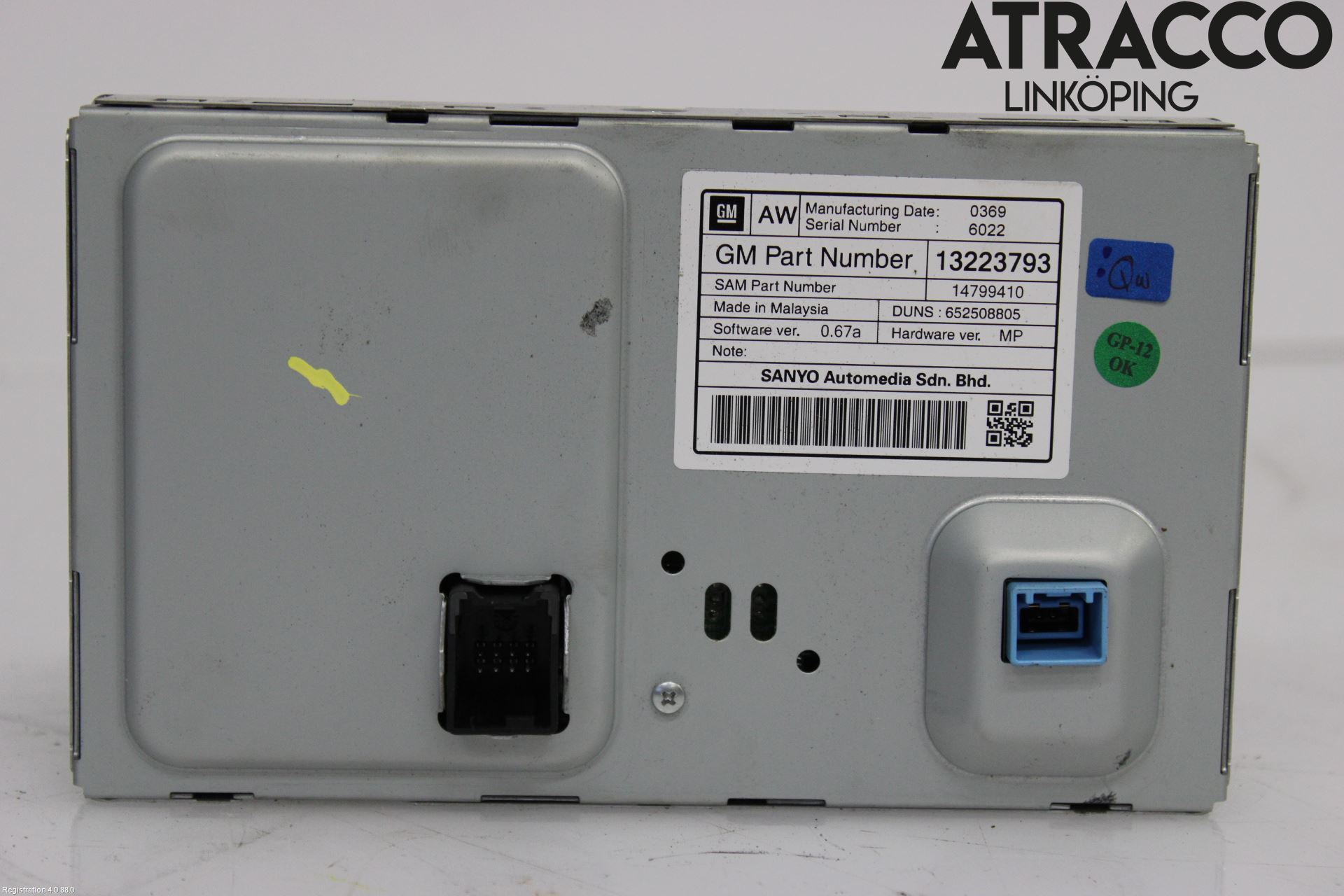 Opel INSIGNIA 09-16 Multifunktionsdisplay